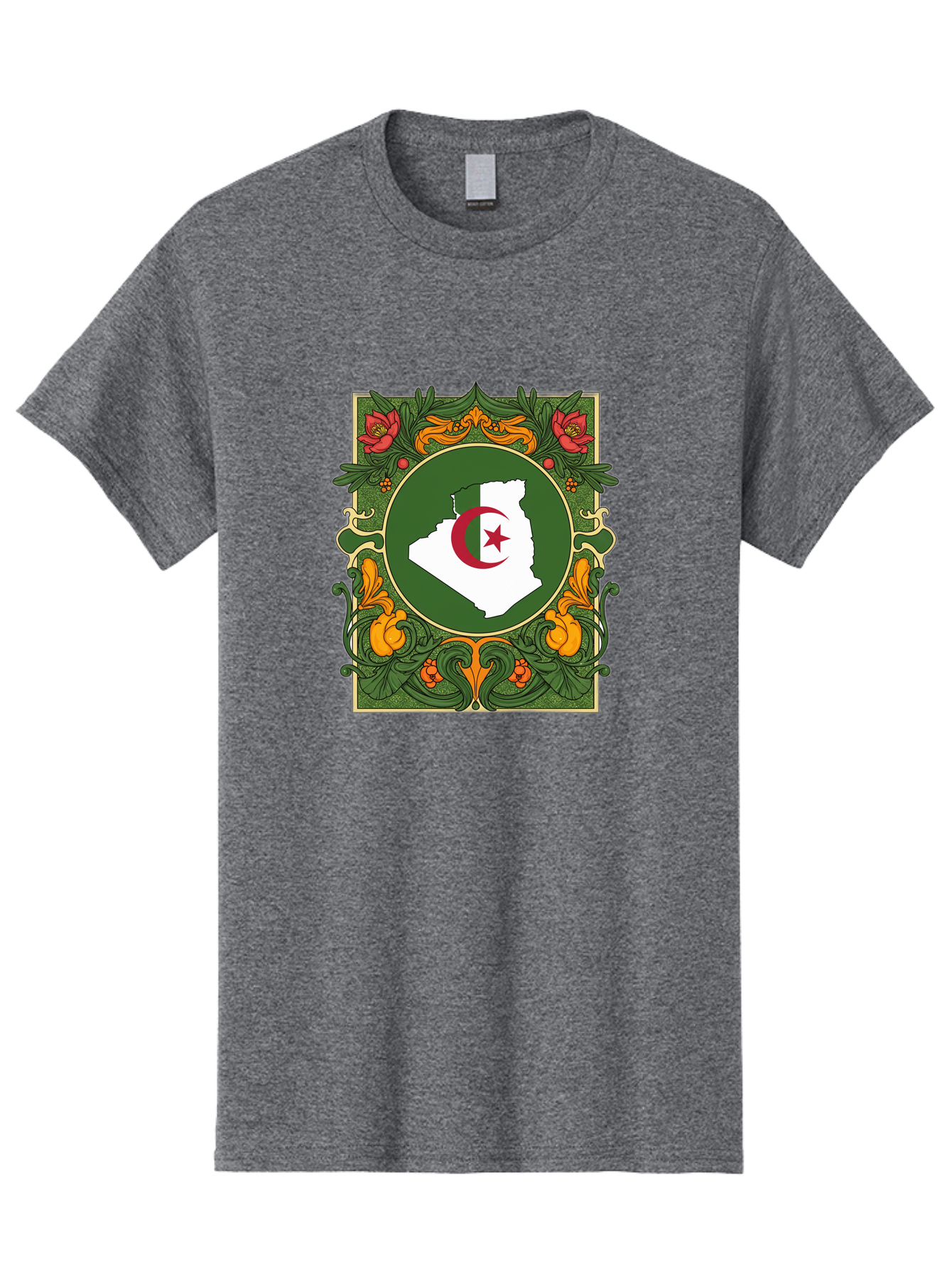 Algeria-Map Men'S Graphic Tee, 100% Cotton, Comfortable Casual Summer Wear, Machine Washable, Vintage Camera, Old Camera, Antique Camera, Black Camera, Classic Photography, Photography Equipment, Nostalgic Device, Film Camera, Camera Art Bal681