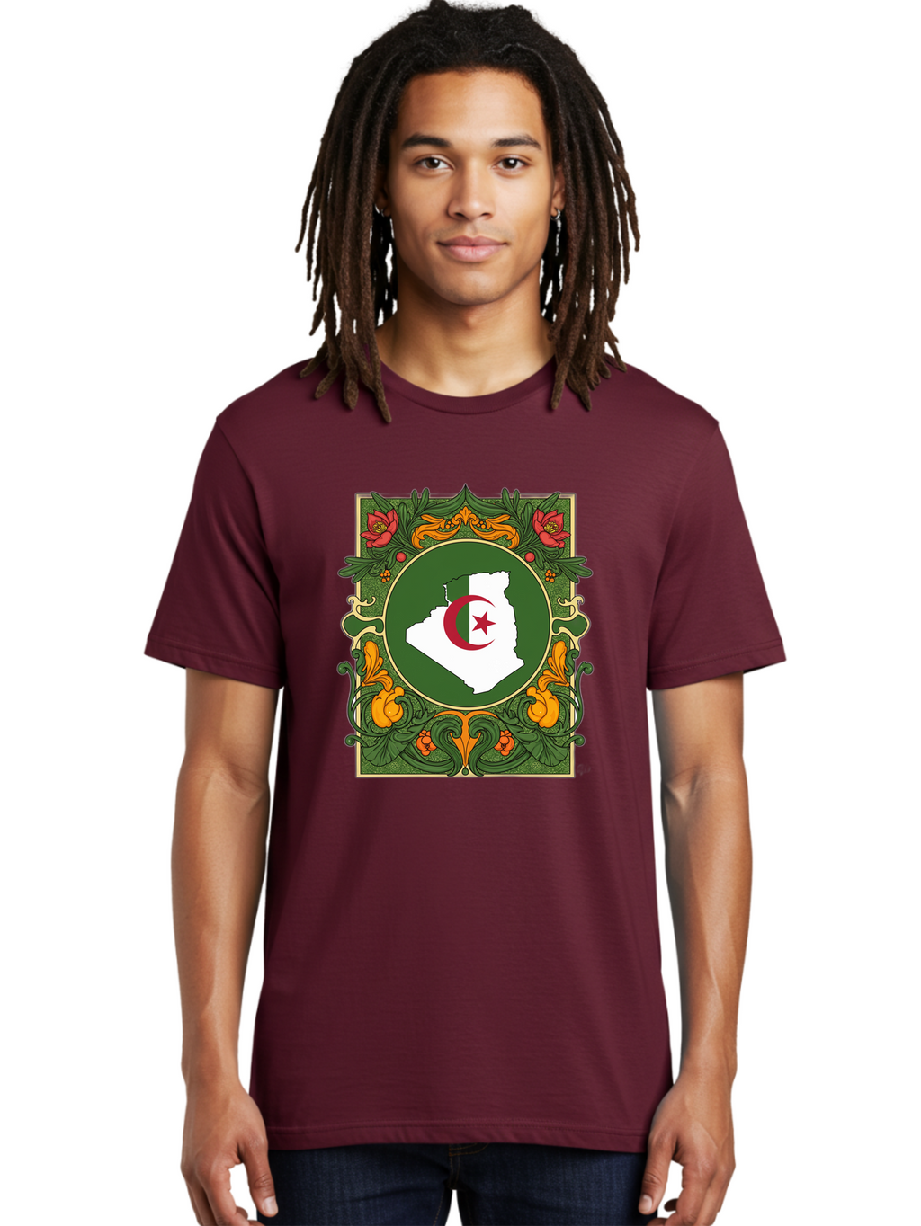 Algeria-Map Men'S Graphic Tee, 100% Cotton, Comfortable Casual Summer Wear, Machine Washable, Vintage Camera, Old Camera, Antique Camera, Black Camera, Classic Photography, Photography Equipment, Nostalgic Device, Film Camera, Camera Art Bal681