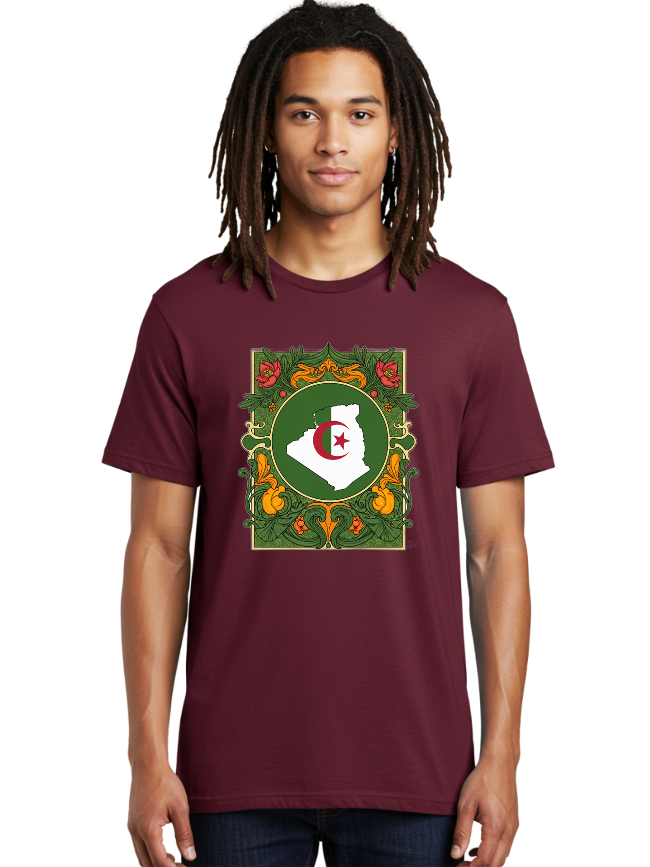 Algeria-Map Men'S Graphic Tee, 100% Cotton, Comfortable Casual Summer Wear, Machine Washable, Vintage Camera, Old Camera, Antique Camera, Black Camera, Classic Photography, Photography Equipment, Nostalgic Device, Film Camera, Camera Art Bal681