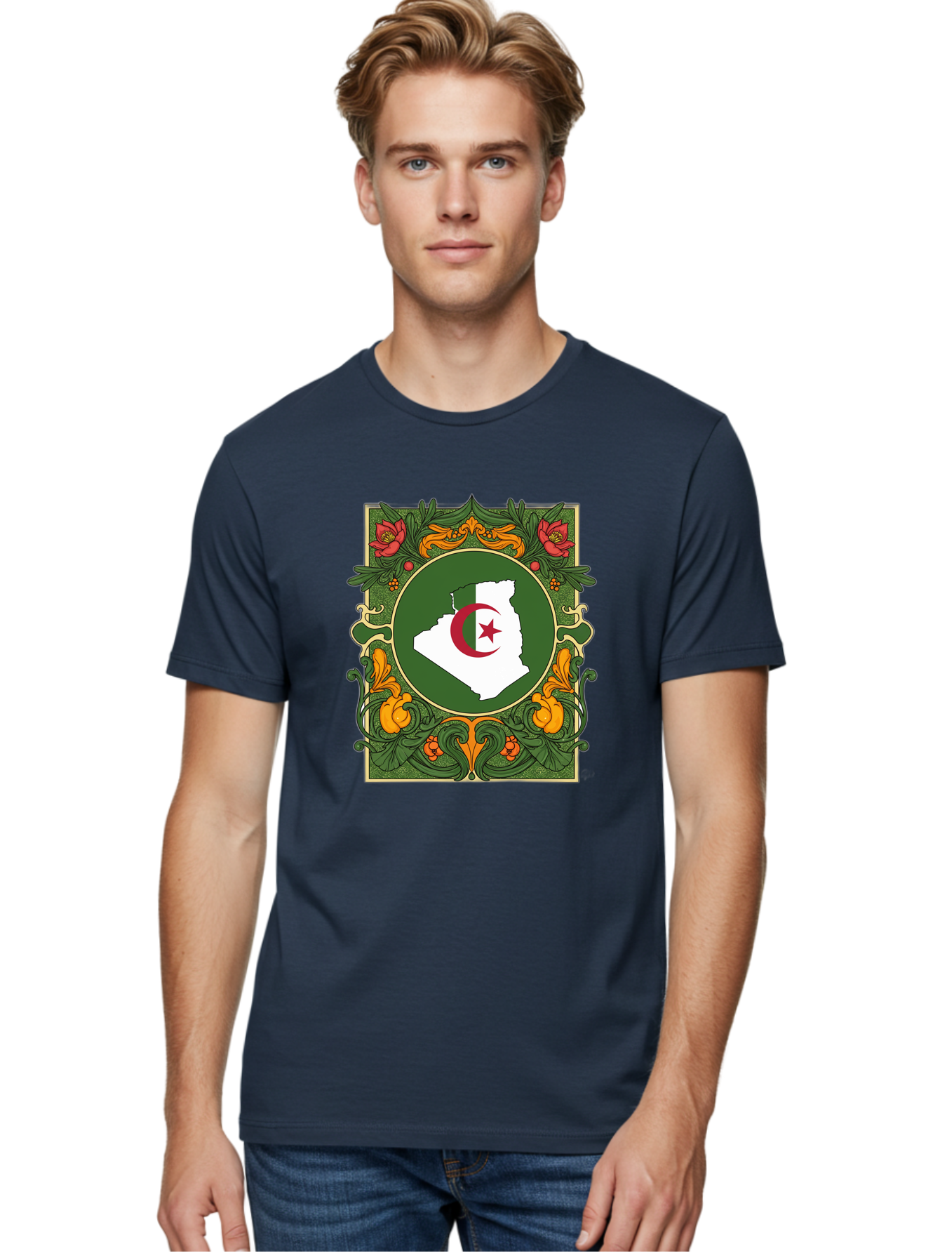 Algeria-Map Men'S Graphic Tee, 100% Cotton, Comfortable Casual Summer Wear, Machine Washable, Vintage Camera, Old Camera, Antique Camera, Black Camera, Classic Photography, Photography Equipment, Nostalgic Device, Film Camera, Camera Art Bal681