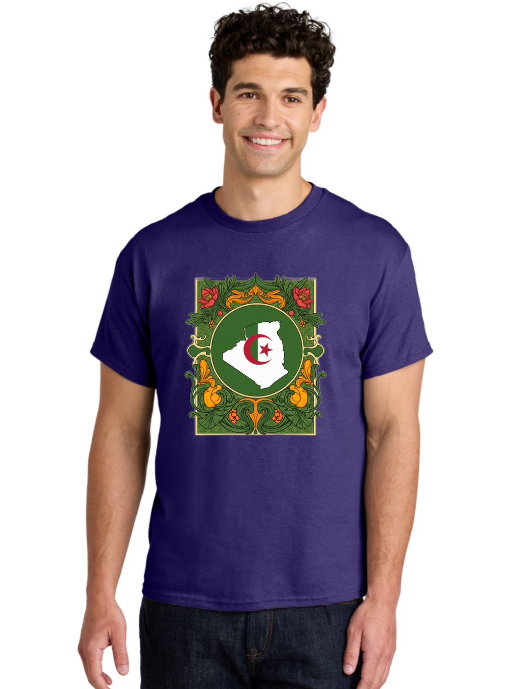 Algeria-Map Men'S Graphic Tee, 100% Cotton, Comfortable Casual Summer Wear, Machine Washable, Vintage Camera, Old Camera, Antique Camera, Black Camera, Classic Photography, Photography Equipment, Nostalgic Device, Film Camera, Camera Art Bal681