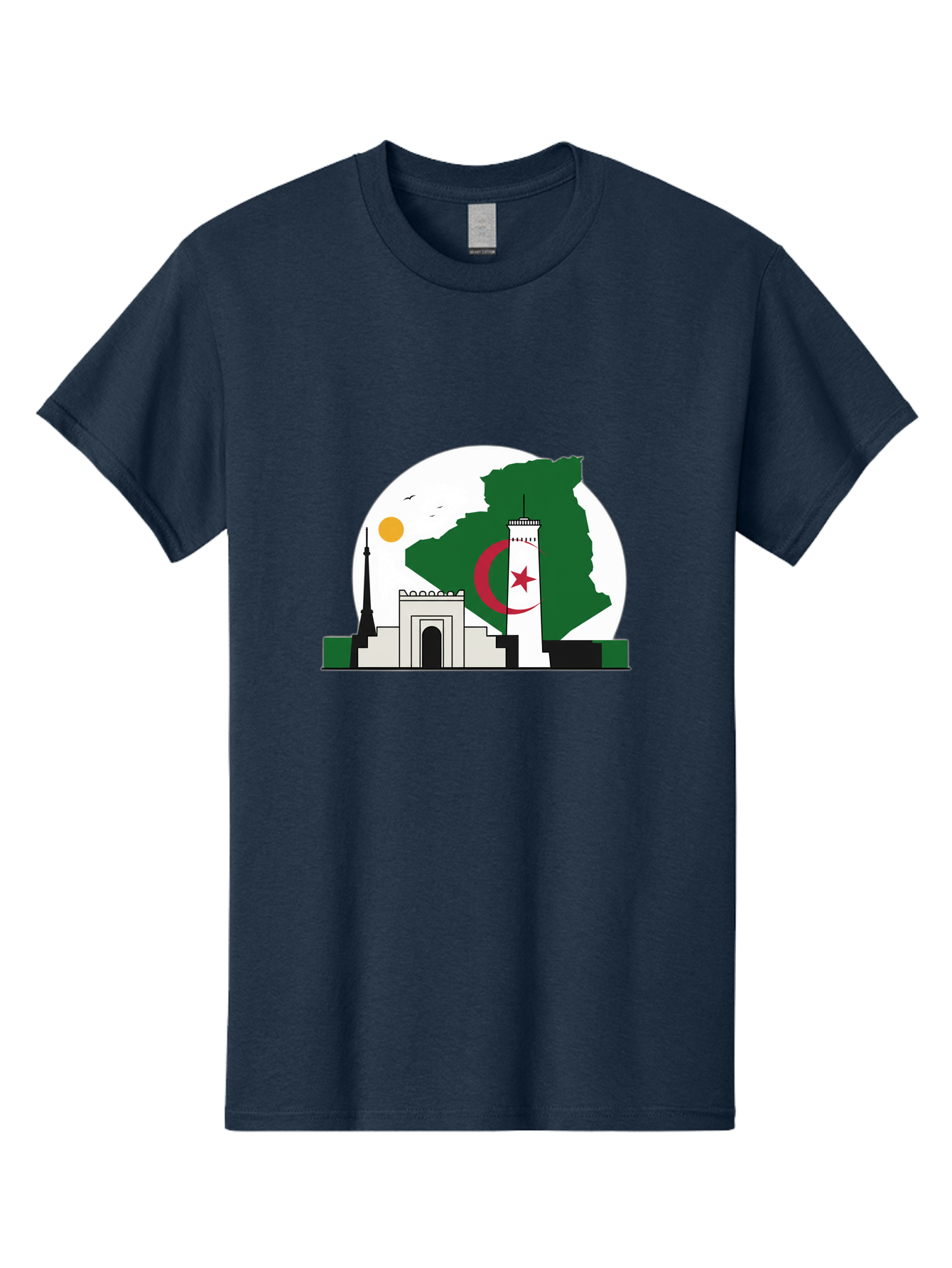 Algeria Men'S Graphic Tee, 100% Cotton, Comfortable Casual Summer Wear, Machine Washable, Vintage Camera, Old Camera, Antique Camera, Black Camera, Classic Photography, Photography Equipment, Nostalgic Device, Film Camera, Camera Art Bal682