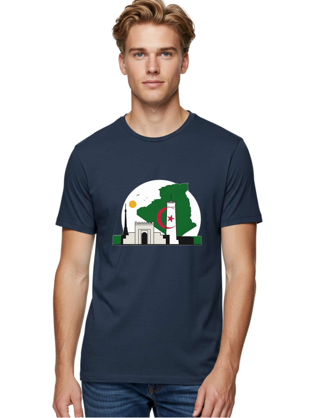 Algeria Men'S Graphic Tee, 100% Cotton, Comfortable Casual Summer Wear, Machine Washable, Vintage Camera, Old Camera, Antique Camera, Black Camera, Classic Photography, Photography Equipment, Nostalgic Device, Film Camera, Camera Art Bal682