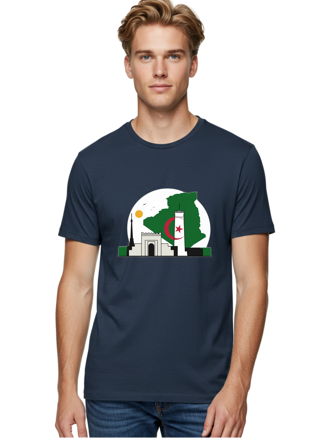 Algeria Men'S Graphic Tee, 100% Cotton, Comfortable Casual Summer Wear, Machine Washable, Vintage Camera, Old Camera, Antique Camera, Black Camera, Classic Photography, Photography Equipment, Nostalgic Device, Film Camera, Camera Art Bal682
