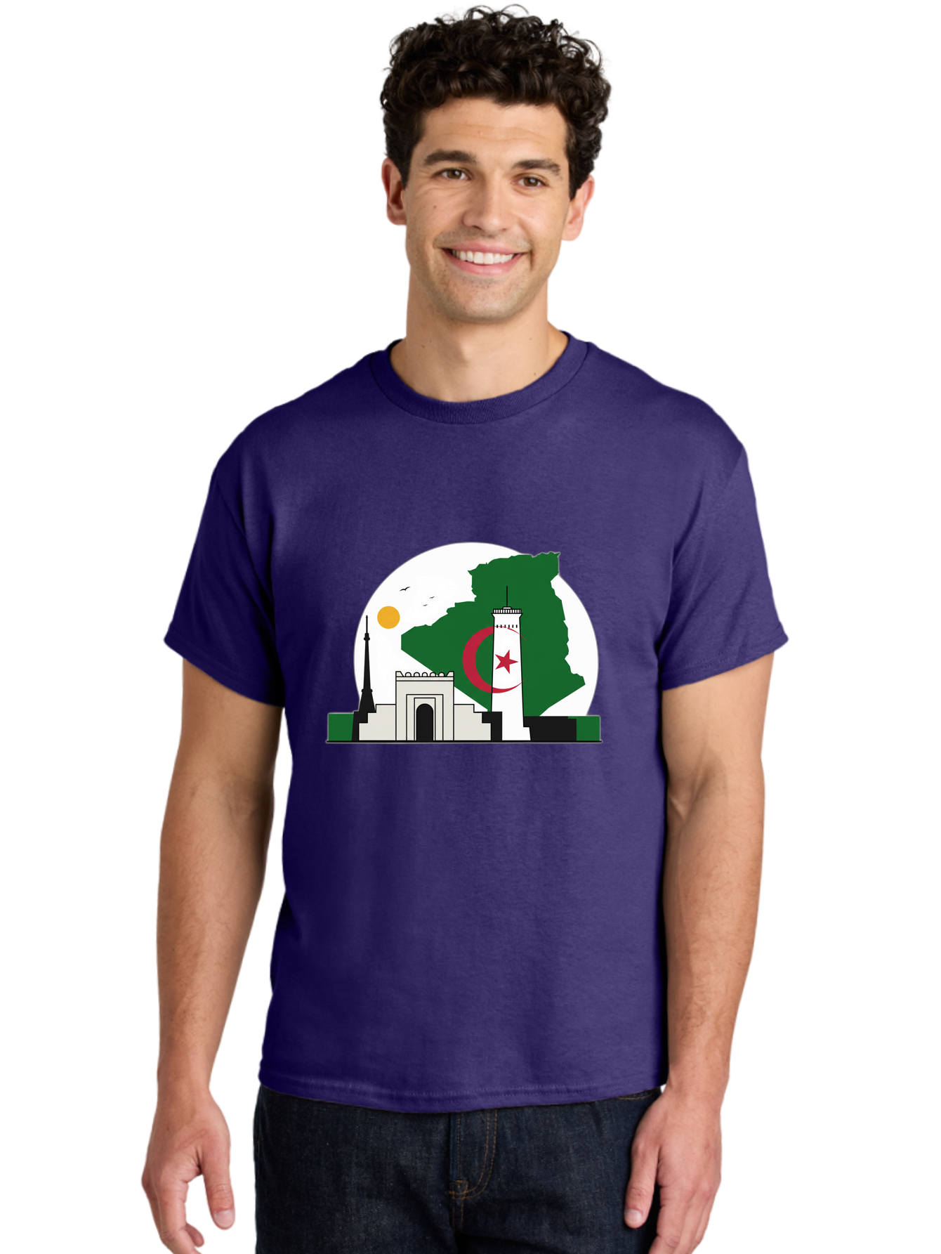 Algeria Men'S Graphic Tee, 100% Cotton, Comfortable Casual Summer Wear, Machine Washable, Vintage Camera, Old Camera, Antique Camera, Black Camera, Classic Photography, Photography Equipment, Nostalgic Device, Film Camera, Camera Art Bal682