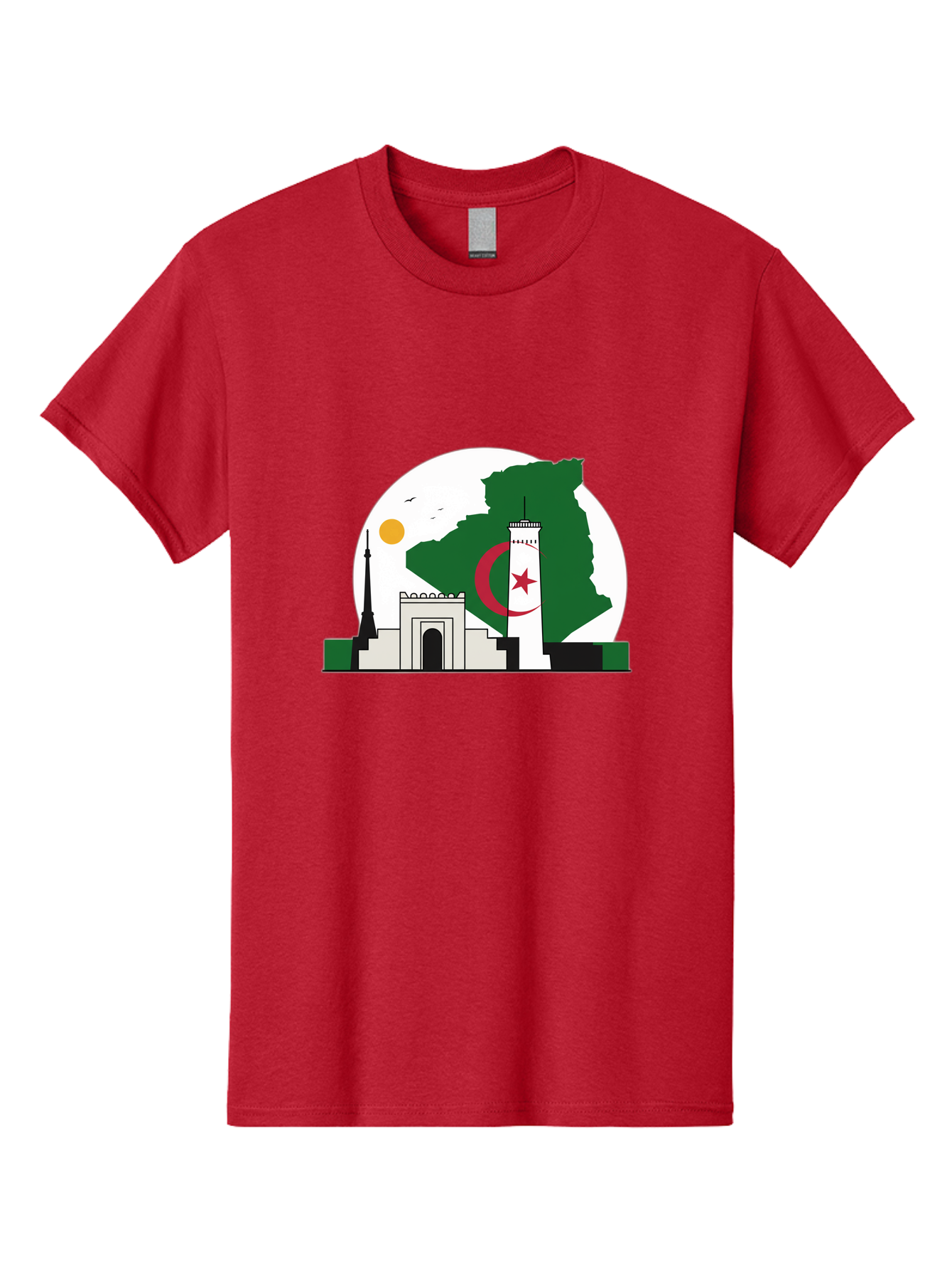 Algeria Men'S Graphic Tee, 100% Cotton, Comfortable Casual Summer Wear, Machine Washable, Vintage Camera, Old Camera, Antique Camera, Black Camera, Classic Photography, Photography Equipment, Nostalgic Device, Film Camera, Camera Art Bal682