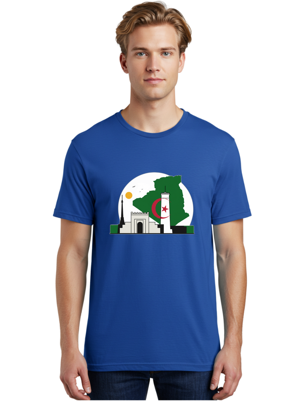 Algeria Men'S Graphic Tee, 100% Cotton, Comfortable Casual Summer Wear, Machine Washable, Vintage Camera, Old Camera, Antique Camera, Black Camera, Classic Photography, Photography Equipment, Nostalgic Device, Film Camera, Camera Art Bal682