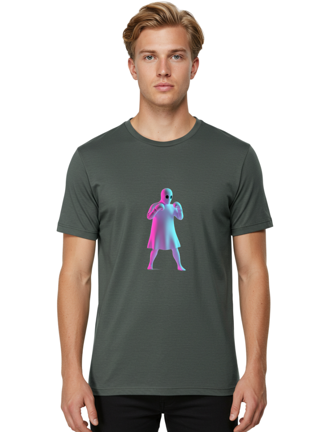 Alien-Boxing Men'S Graphic Tee, 100% Cotton, Comfortable Casual Summer Wear, Machine Washable, Vintage Camera, Old Camera, Antique Camera, Black Camera, Classic Photography, Photography Equipment, Nostalgic Device, Film Camera, Camera Art Bal684