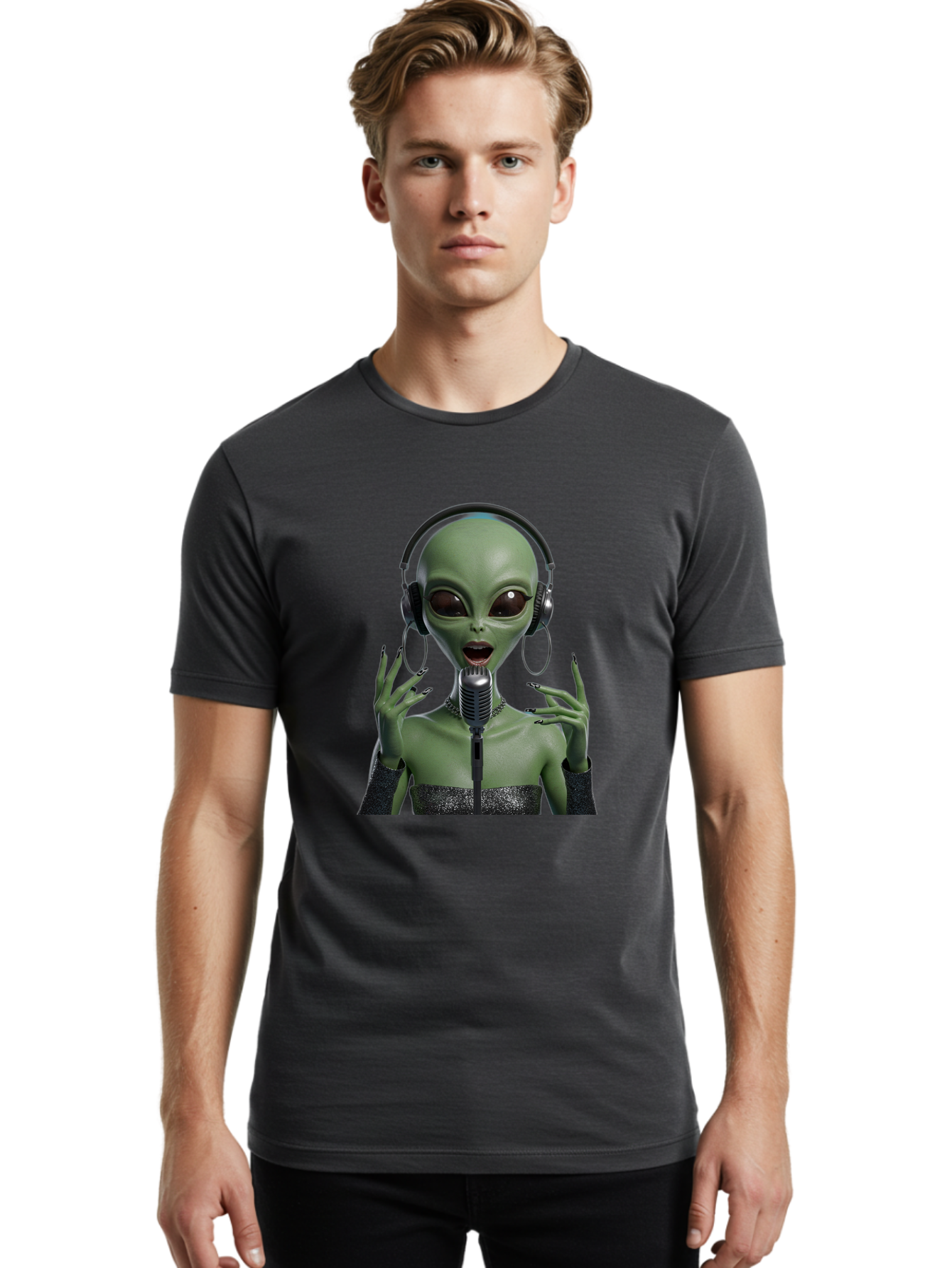 Alien-Singer Men'S Graphic Tee, 100% Cotton, Comfortable Casual Summer Wear, Machine Washable, Vintage Camera, Old Camera, Antique Camera, Black Camera, Classic Photography, Photography Equipment, Nostalgic Device, Film Camera, Camera Art Bal686