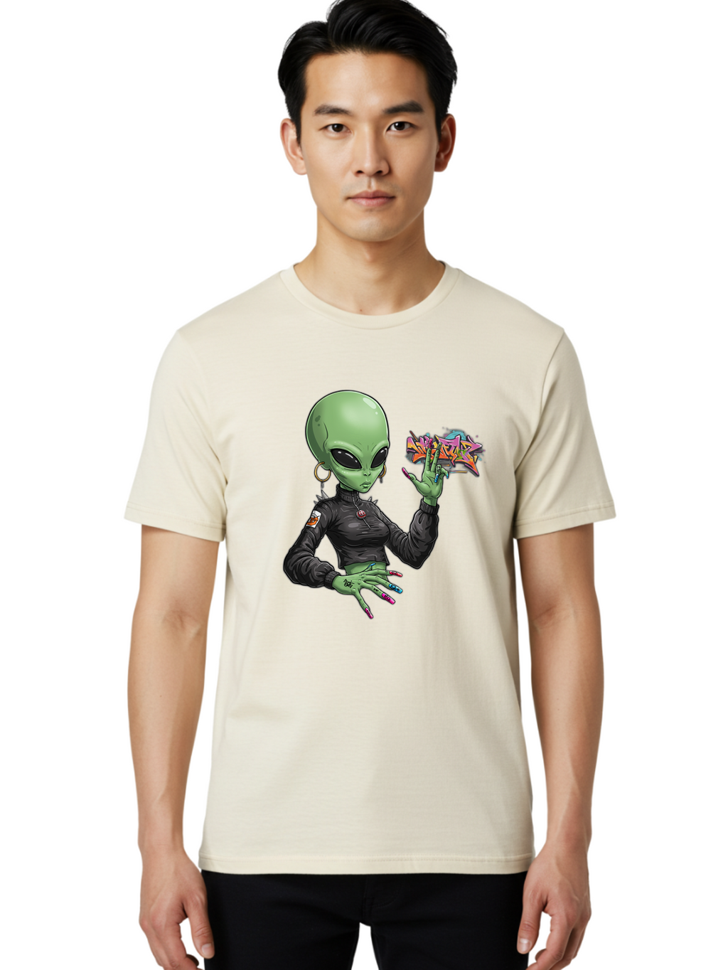 Alien-Woman Men'S Graphic Tee, 100% Cotton, Comfortable Casual Summer Wear, Machine Washable, Vintage Camera, Old Camera, Antique Camera, Black Camera, Classic Photography, Photography Equipment, Nostalgic Device, Film Camera, Camera Art Bal687