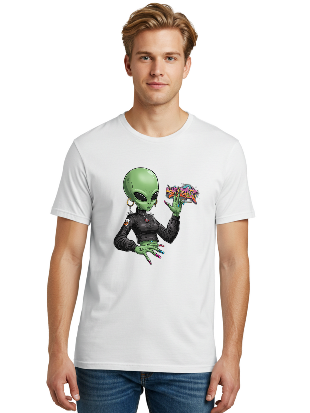 Alien-Woman Men'S Graphic Tee, 100% Cotton, Comfortable Casual Summer Wear, Machine Washable, Vintage Camera, Old Camera, Antique Camera, Black Camera, Classic Photography, Photography Equipment, Nostalgic Device, Film Camera, Camera Art Bal687