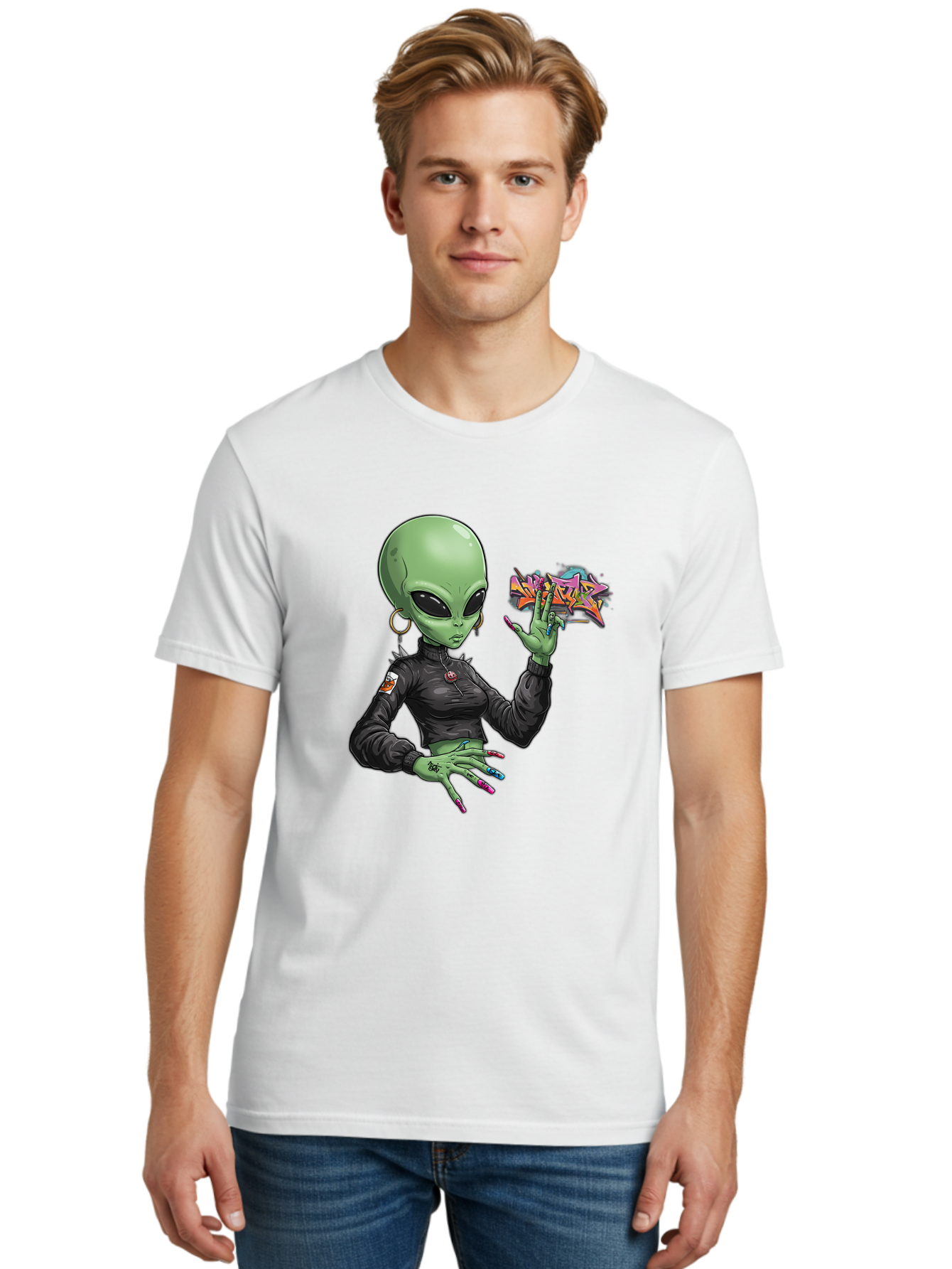 Alien-Woman Men'S Graphic Tee, 100% Cotton, Comfortable Casual Summer Wear, Machine Washable, Vintage Camera, Old Camera, Antique Camera, Black Camera, Classic Photography, Photography Equipment, Nostalgic Device, Film Camera, Camera Art Bal687