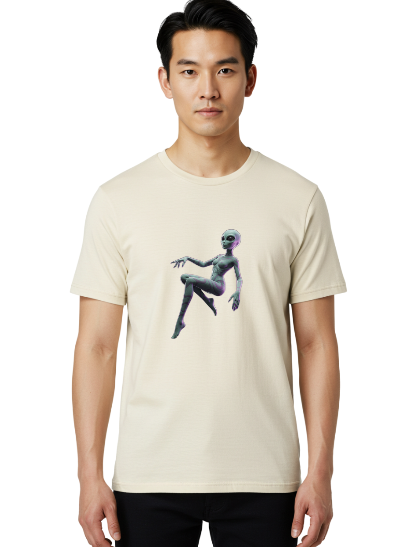 Alien Men'S Graphic Tee, 100% Cotton, Comfortable Casual Summer Wear, Machine Washable, Vintage Camera, Old Camera, Antique Camera, Black Camera, Classic Photography, Photography Equipment, Nostalgic Device, Film Camera, Camera Art Bal688