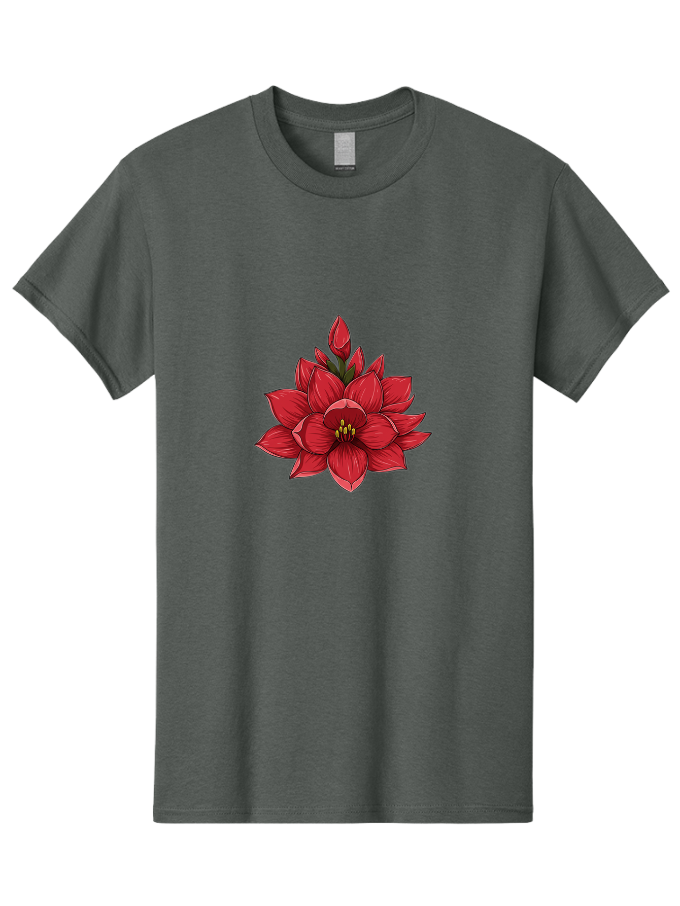 Amaryllis-Flower Men'S Graphic Tee, 100% Cotton, Comfortable Casual Summer Wear, Machine Washable, Vintage Camera, Old Camera, Antique Camera, Black Camera, Classic Photography, Photography Equipment, Nostalgic Device, Film Camera, Camera Art Bal689