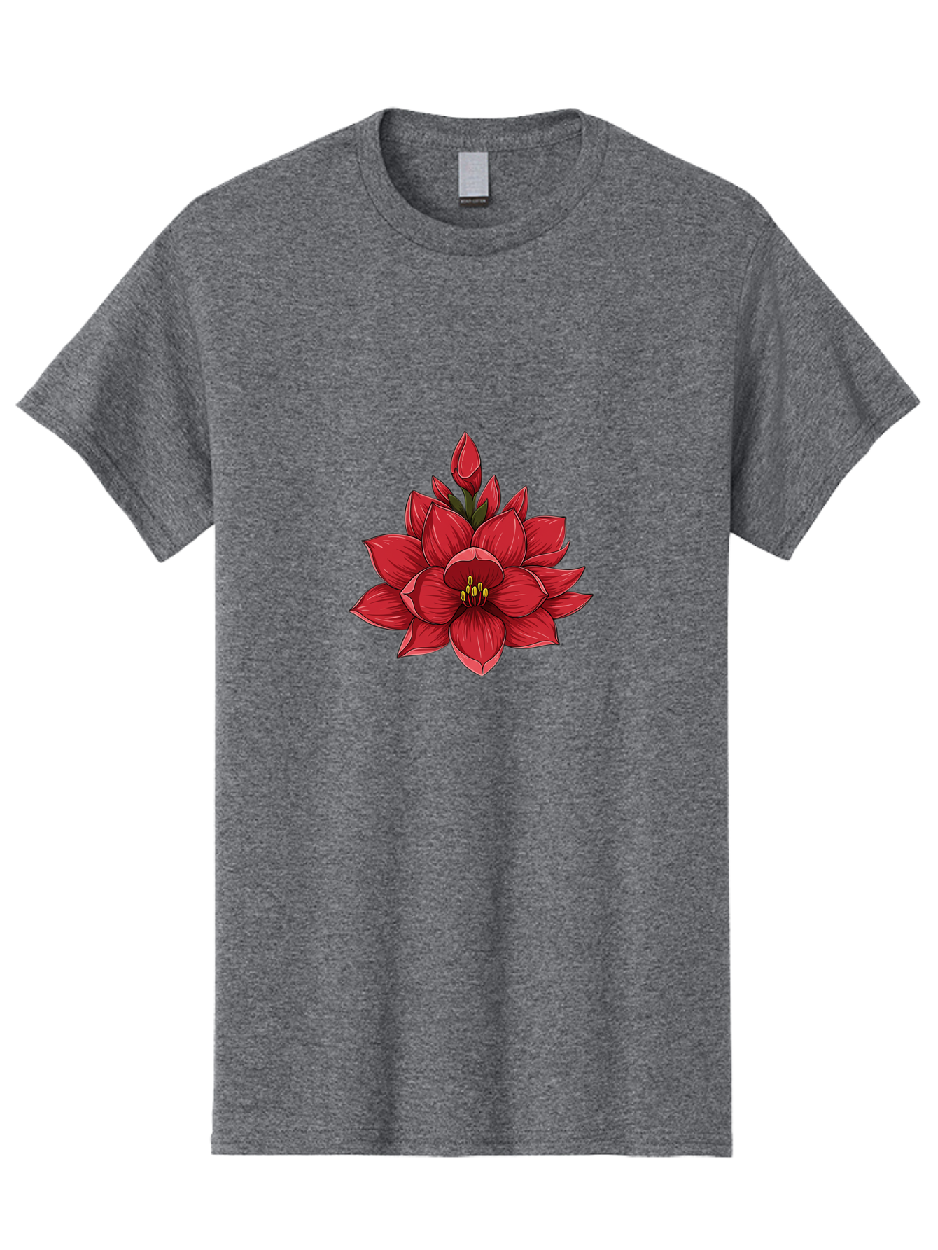 Amaryllis-Flower Men'S Graphic Tee, 100% Cotton, Comfortable Casual Summer Wear, Machine Washable, Vintage Camera, Old Camera, Antique Camera, Black Camera, Classic Photography, Photography Equipment, Nostalgic Device, Film Camera, Camera Art Bal689