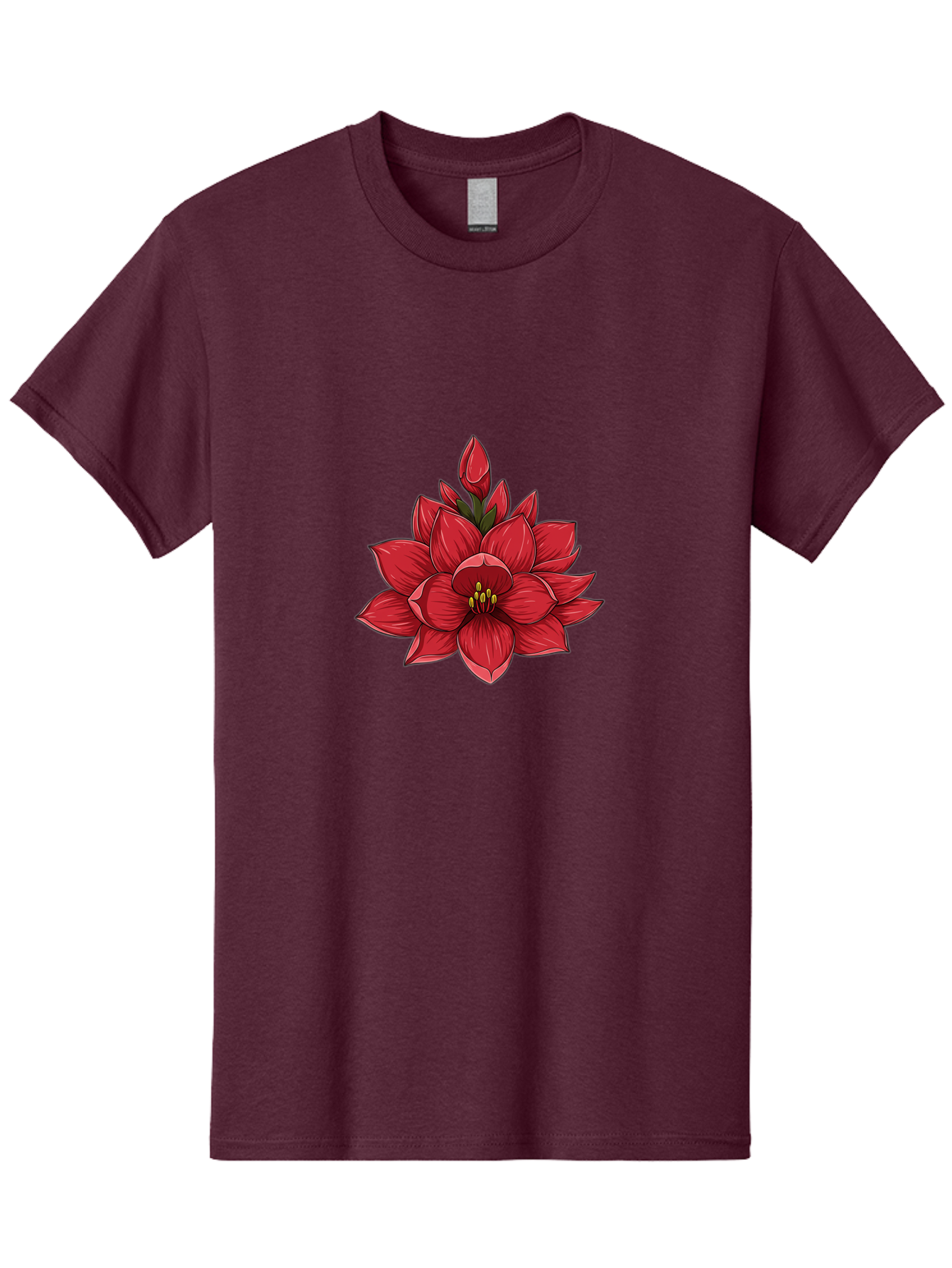 Amaryllis-Flower Men'S Graphic Tee, 100% Cotton, Comfortable Casual Summer Wear, Machine Washable, Vintage Camera, Old Camera, Antique Camera, Black Camera, Classic Photography, Photography Equipment, Nostalgic Device, Film Camera, Camera Art Bal689