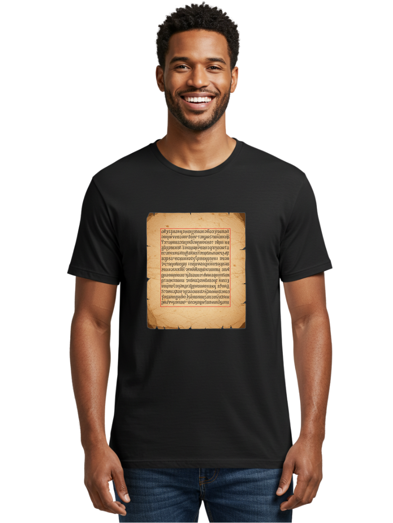 Ancient-Manuscript Men'S Graphic Tee, 100% Cotton, Comfortable Casual Summer Wear, Machine Washable, Vintage Camera, Old Camera, Antique Camera, Black Camera, Classic Photography, Photography Equipment, Nostalgic Device, Film Camera, Bal690