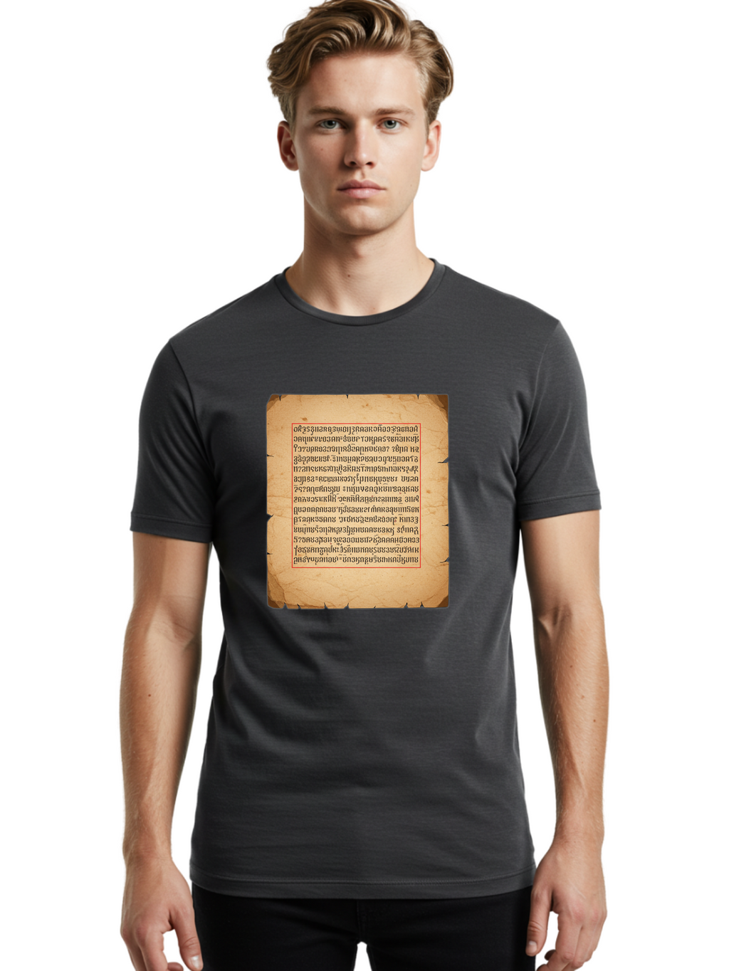 Ancient-Manuscript Men'S Graphic Tee, 100% Cotton, Comfortable Casual Summer Wear, Machine Washable, Vintage Camera, Old Camera, Antique Camera, Black Camera, Classic Photography, Photography Equipment, Nostalgic Device, Film Camera, Bal690