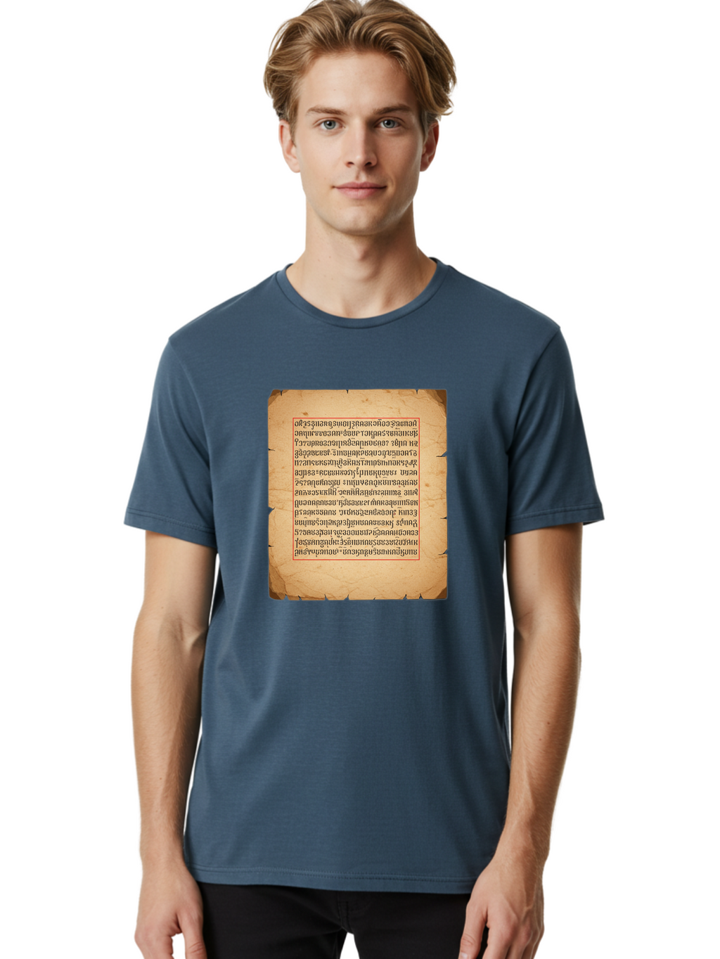 Ancient-Manuscript Men'S Graphic Tee, 100% Cotton, Comfortable Casual Summer Wear, Machine Washable, Vintage Camera, Old Camera, Antique Camera, Black Camera, Classic Photography, Photography Equipment, Nostalgic Device, Film Camera, Bal690