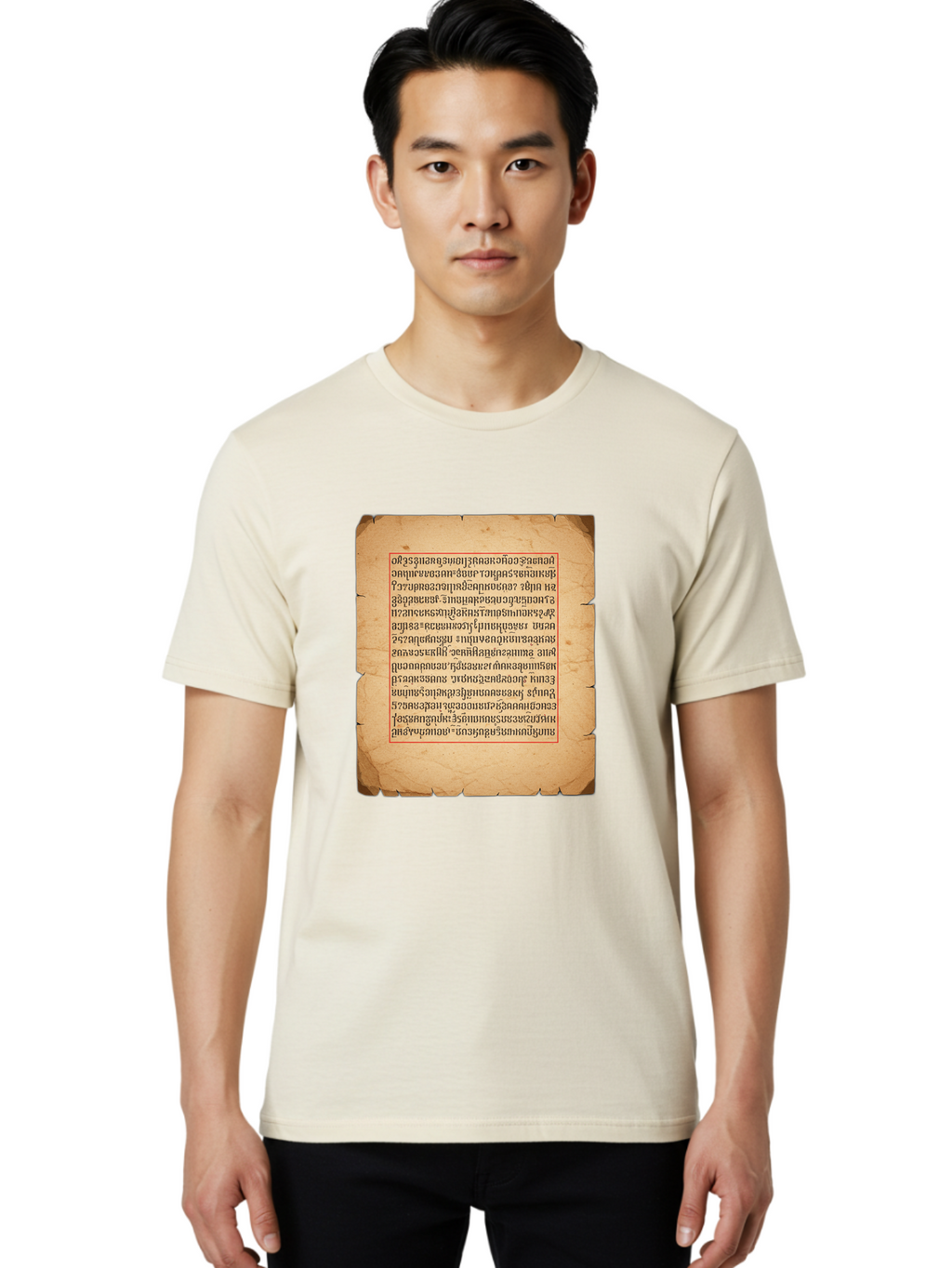 Ancient-Manuscript Men'S Graphic Tee, 100% Cotton, Comfortable Casual Summer Wear, Machine Washable, Vintage Camera, Old Camera, Antique Camera, Black Camera, Classic Photography, Photography Equipment, Nostalgic Device, Film Camera, Bal690
