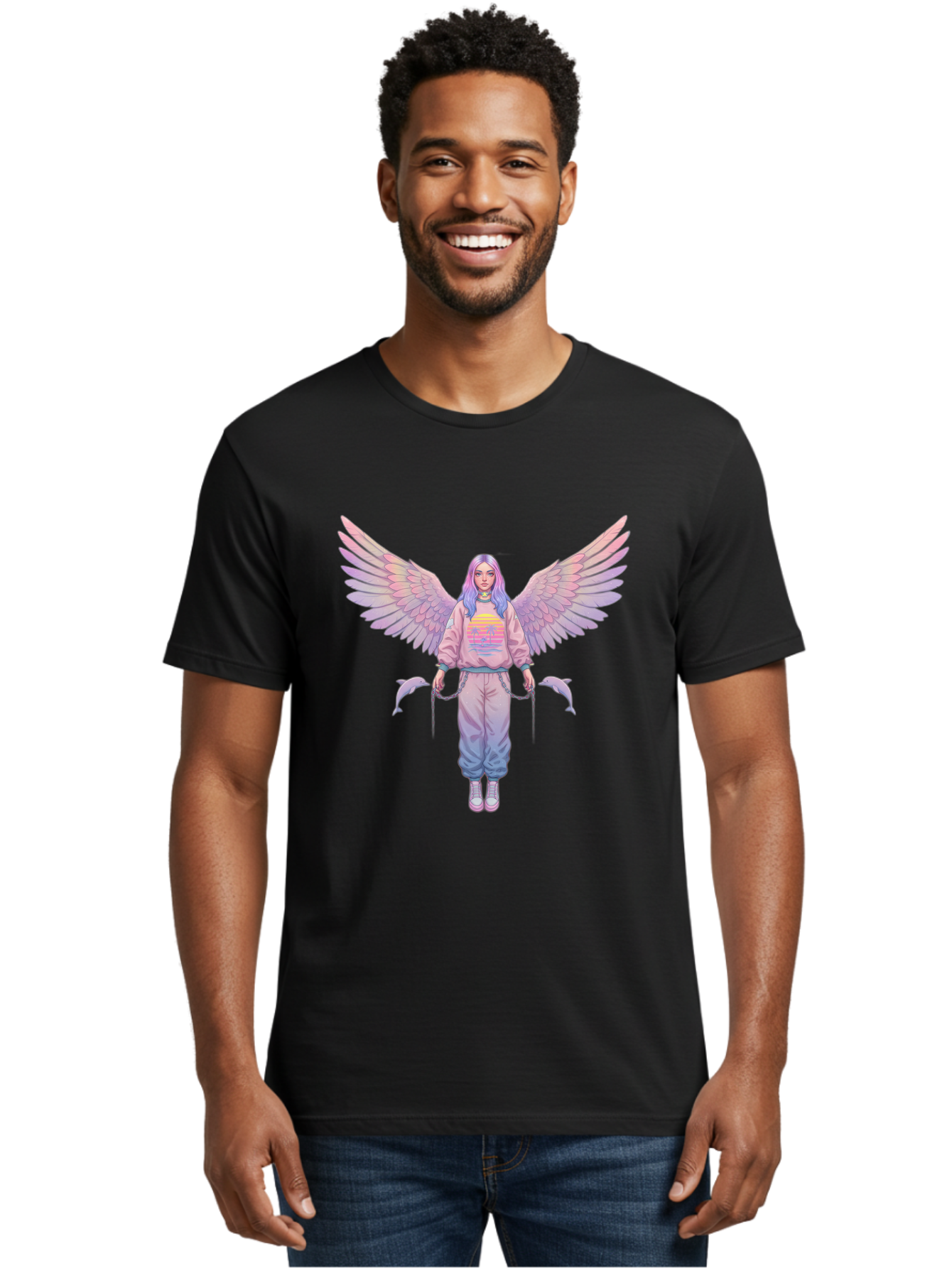 Angel-Girl Men'S Graphic Tee, 100% Cotton, Comfortable Casual Summer Wear, Machine Washable, Vintage Camera, Old Camera, Antique Camera, Black Camera, Classic Photography, Photography Equipment, Nostalgic Device, Film Camera, Camera Art Bal691