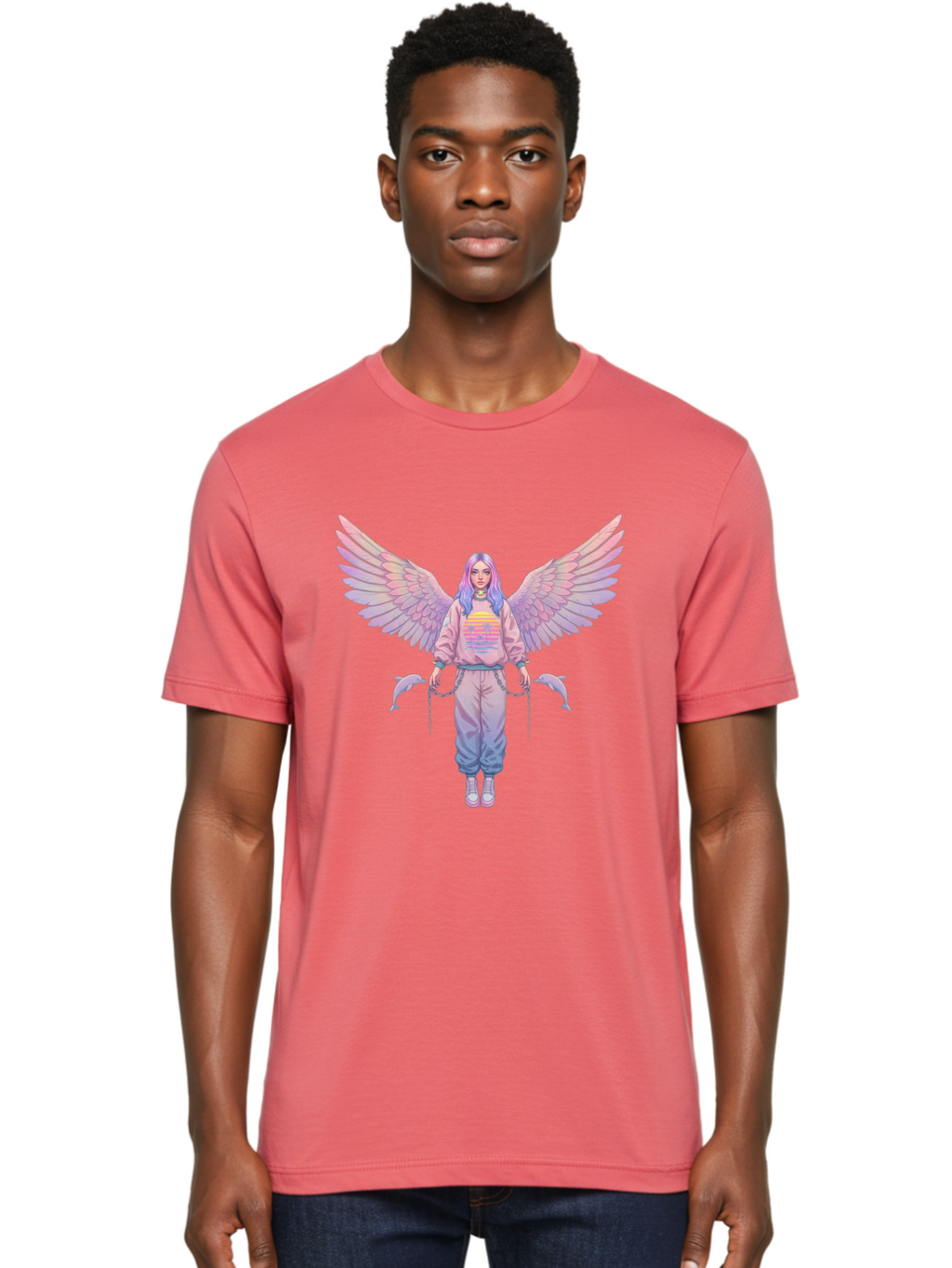 Angel-Girl Men'S Graphic Tee, 100% Cotton, Comfortable Casual Summer Wear, Machine Washable, Vintage Camera, Old Camera, Antique Camera, Black Camera, Classic Photography, Photography Equipment, Nostalgic Device, Film Camera, Camera Art Bal691