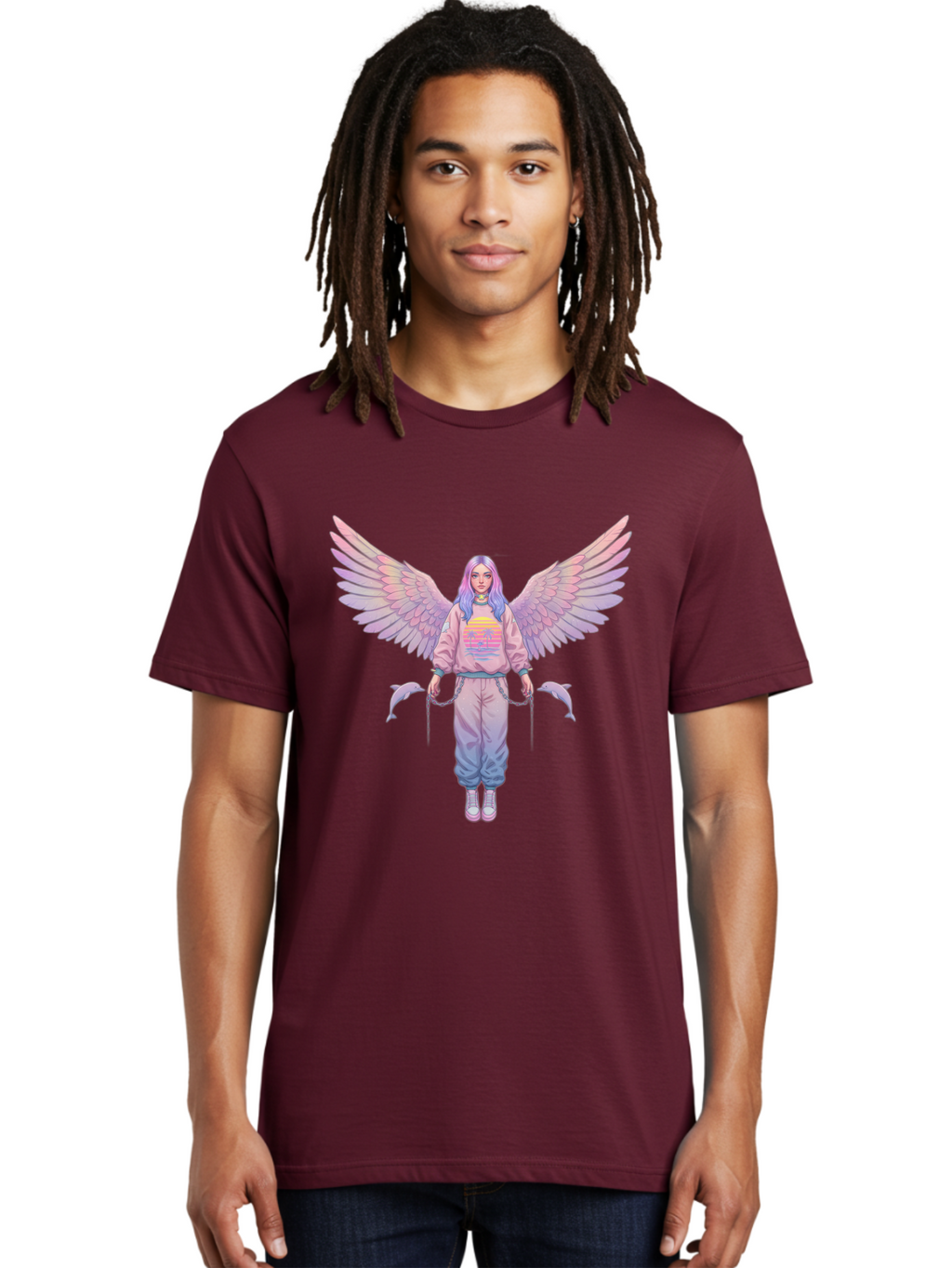 Angel-Girl Men'S Graphic Tee, 100% Cotton, Comfortable Casual Summer Wear, Machine Washable, Vintage Camera, Old Camera, Antique Camera, Black Camera, Classic Photography, Photography Equipment, Nostalgic Device, Film Camera, Camera Art Bal691