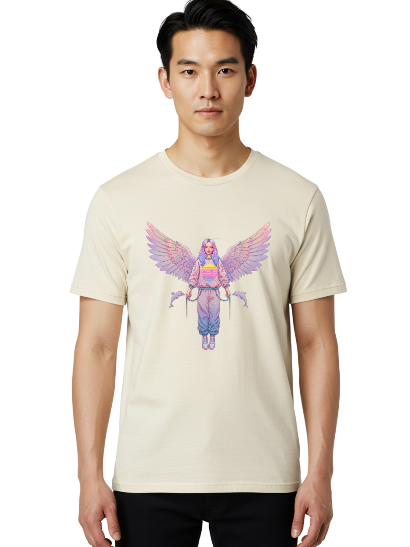 Angel-Girl Men'S Graphic Tee, 100% Cotton, Comfortable Casual Summer Wear, Machine Washable, Vintage Camera, Old Camera, Antique Camera, Black Camera, Classic Photography, Photography Equipment, Nostalgic Device, Film Camera, Camera Art Bal691