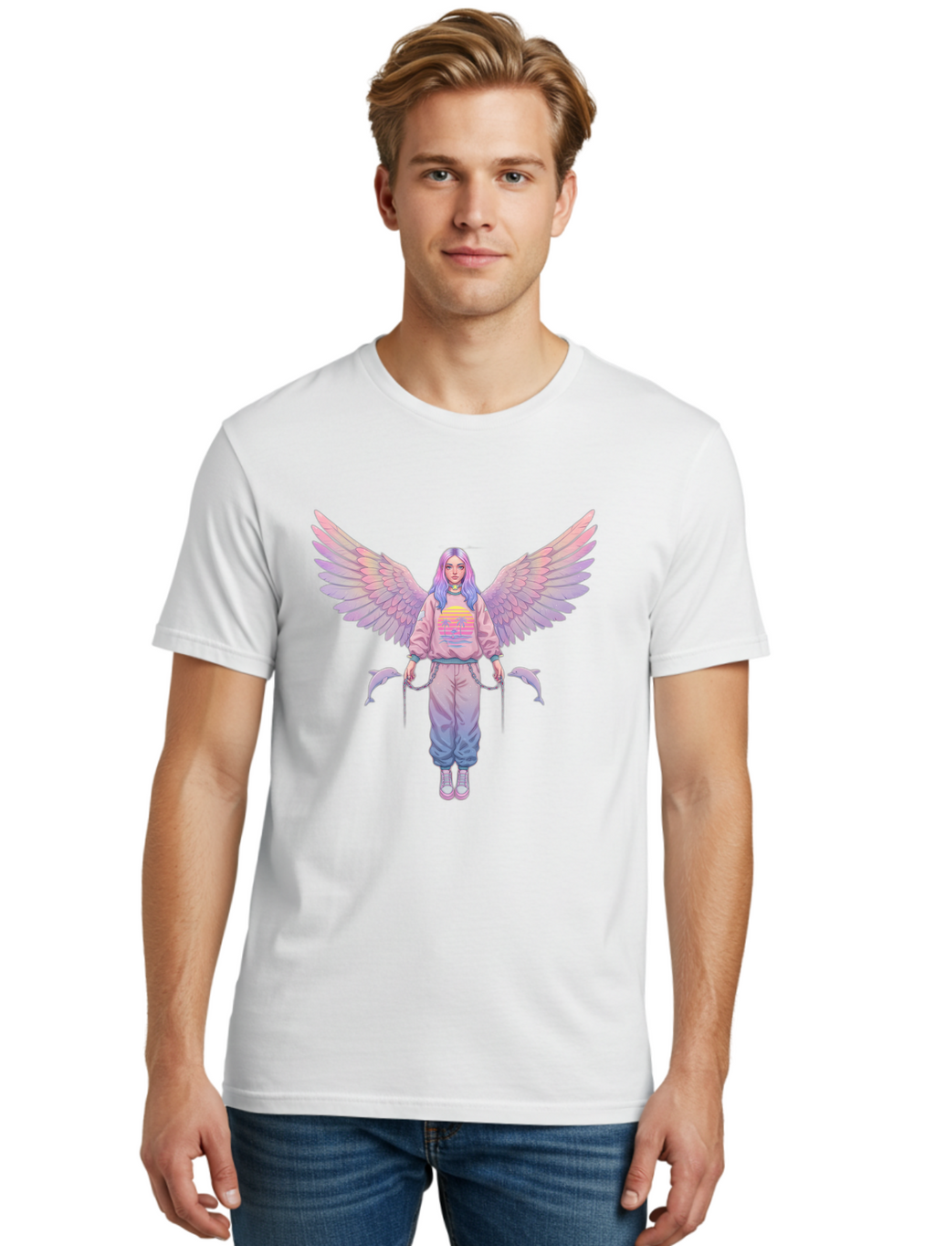 Angel-Girl Men'S Graphic Tee, 100% Cotton, Comfortable Casual Summer Wear, Machine Washable, Vintage Camera, Old Camera, Antique Camera, Black Camera, Classic Photography, Photography Equipment, Nostalgic Device, Film Camera, Camera Art Bal691