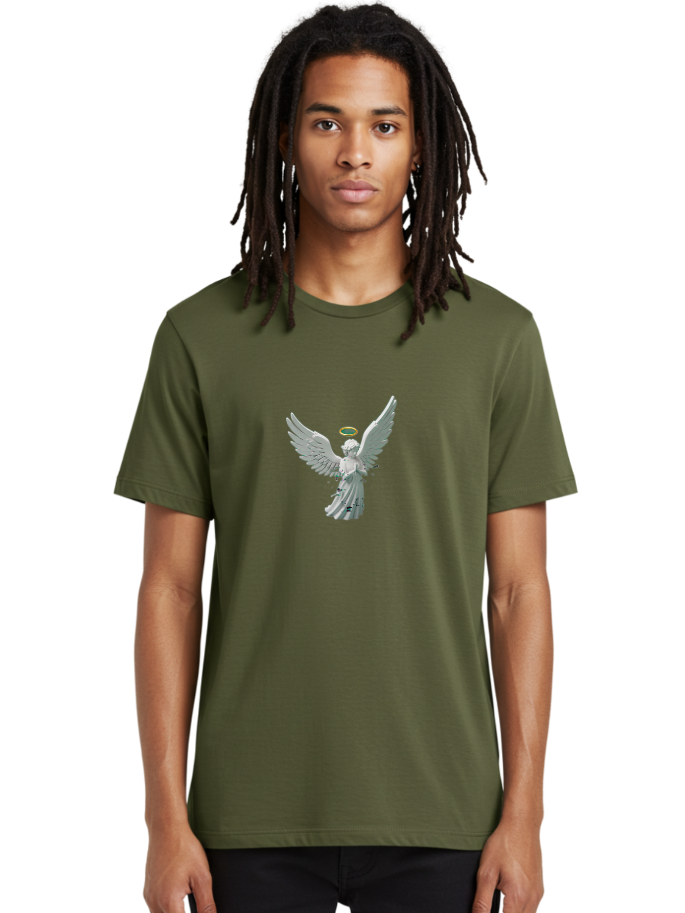 Angel-Statue Men'S Graphic Tee, 100% Cotton, Comfortable Casual Summer Wear, Machine Washable, Vintage Camera, Old Camera, Antique Camera, Black Camera, Classic Photography, Photography Equipment, Nostalgic Device, Film Camera, Camera Art Bal693