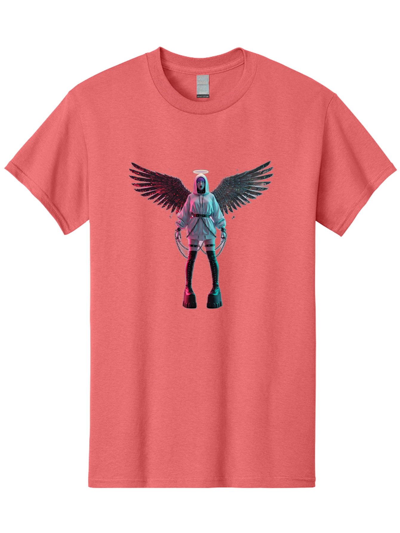 Angel-With-Chains Men'S Graphic Tee, 100% Cotton, Comfortable Casual Summer Wear, Machine Washable, Vintage Camera, Old Camera, Antique Camera, Black Camera, Classic Photography, Photography Equipment, Nostalgic Device, Film Camera, Camera Art Bal694