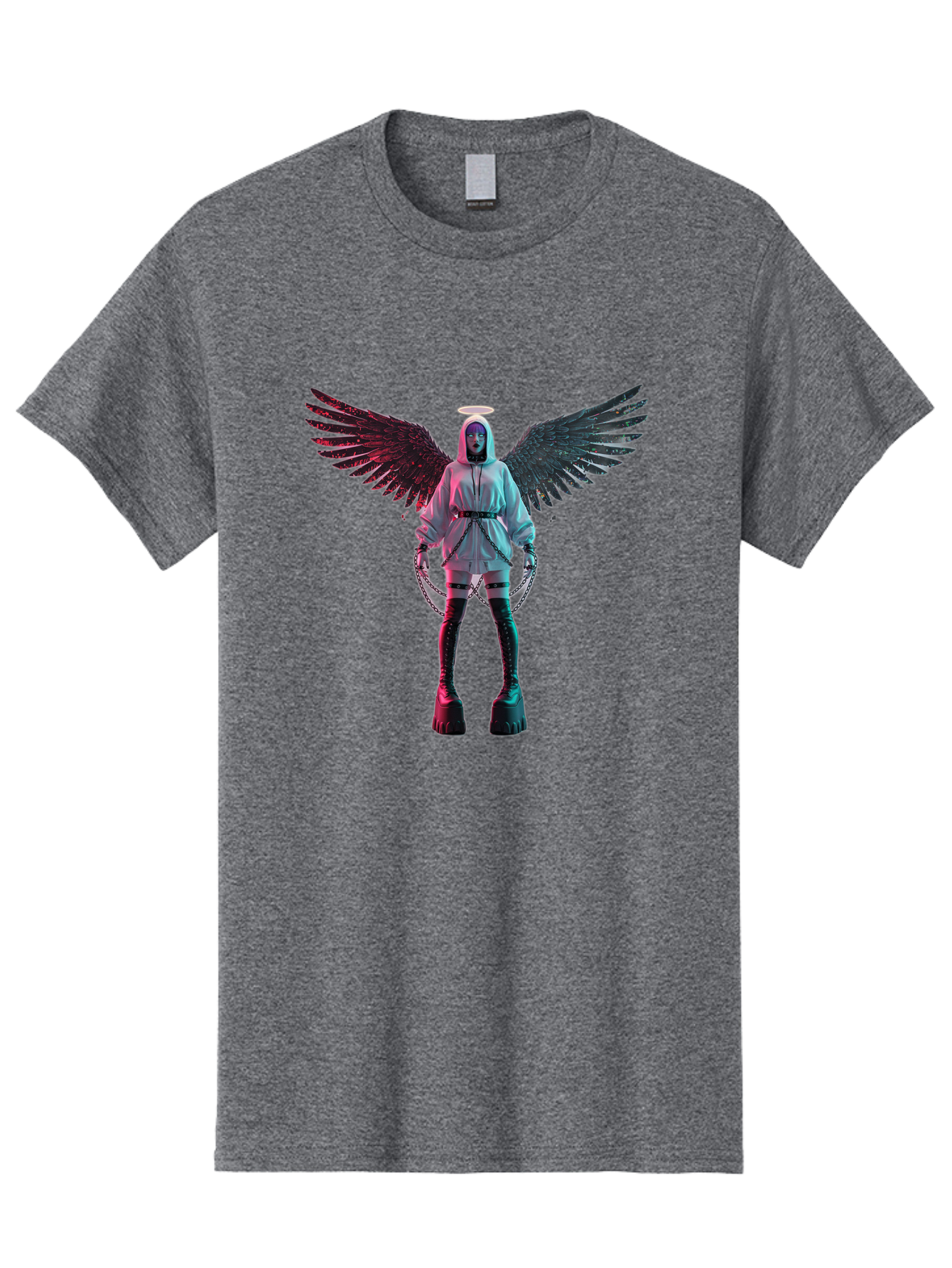 Angel-With-Chains Men'S Graphic Tee, 100% Cotton, Comfortable Casual Summer Wear, Machine Washable, Vintage Camera, Old Camera, Antique Camera, Black Camera, Classic Photography, Photography Equipment, Nostalgic Device, Film Camera, Camera Art Bal694
