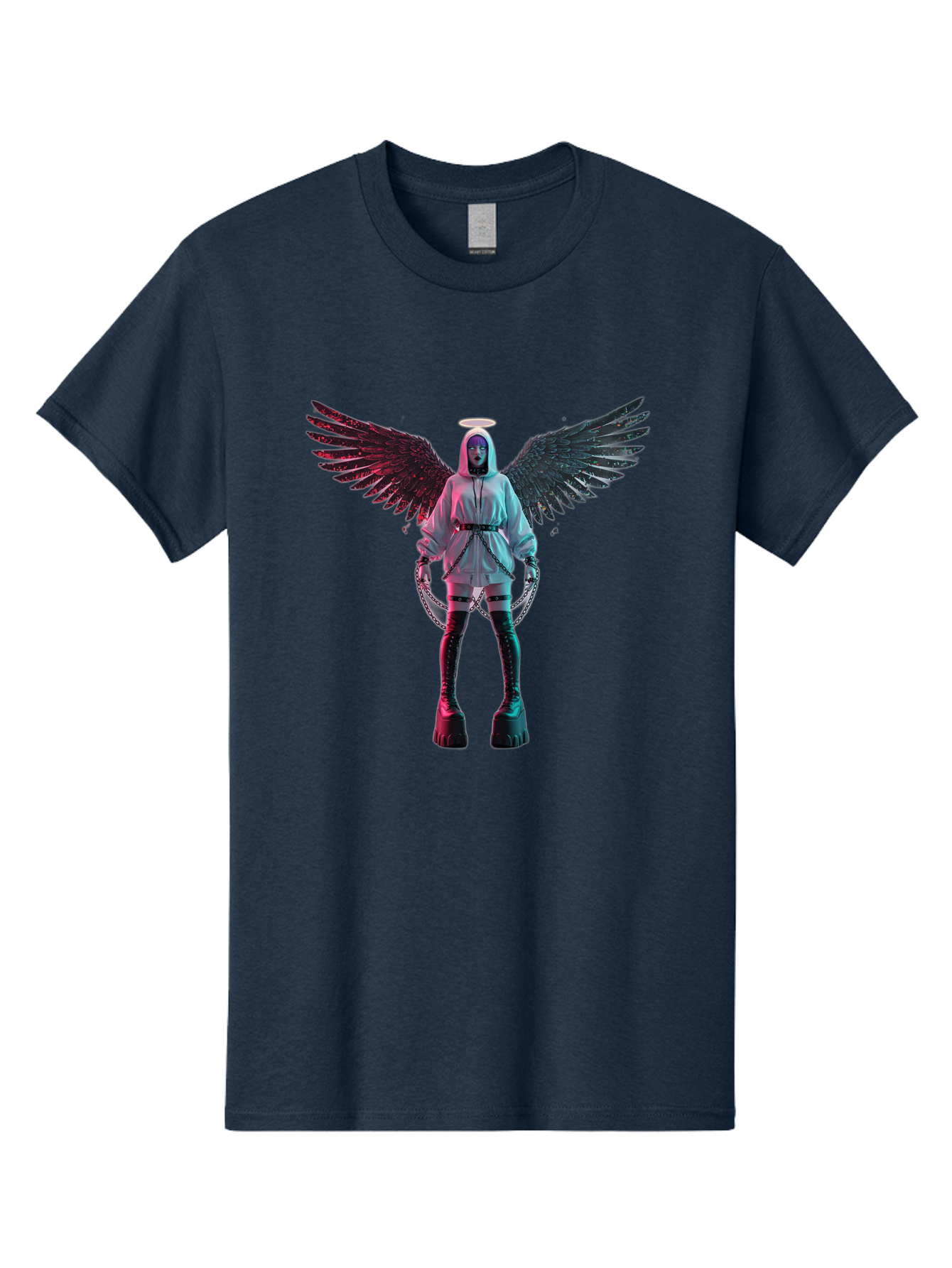 Angel-With-Chains Men'S Graphic Tee, 100% Cotton, Comfortable Casual Summer Wear, Machine Washable, Vintage Camera, Old Camera, Antique Camera, Black Camera, Classic Photography, Photography Equipment, Nostalgic Device, Film Camera, Camera Art Bal694