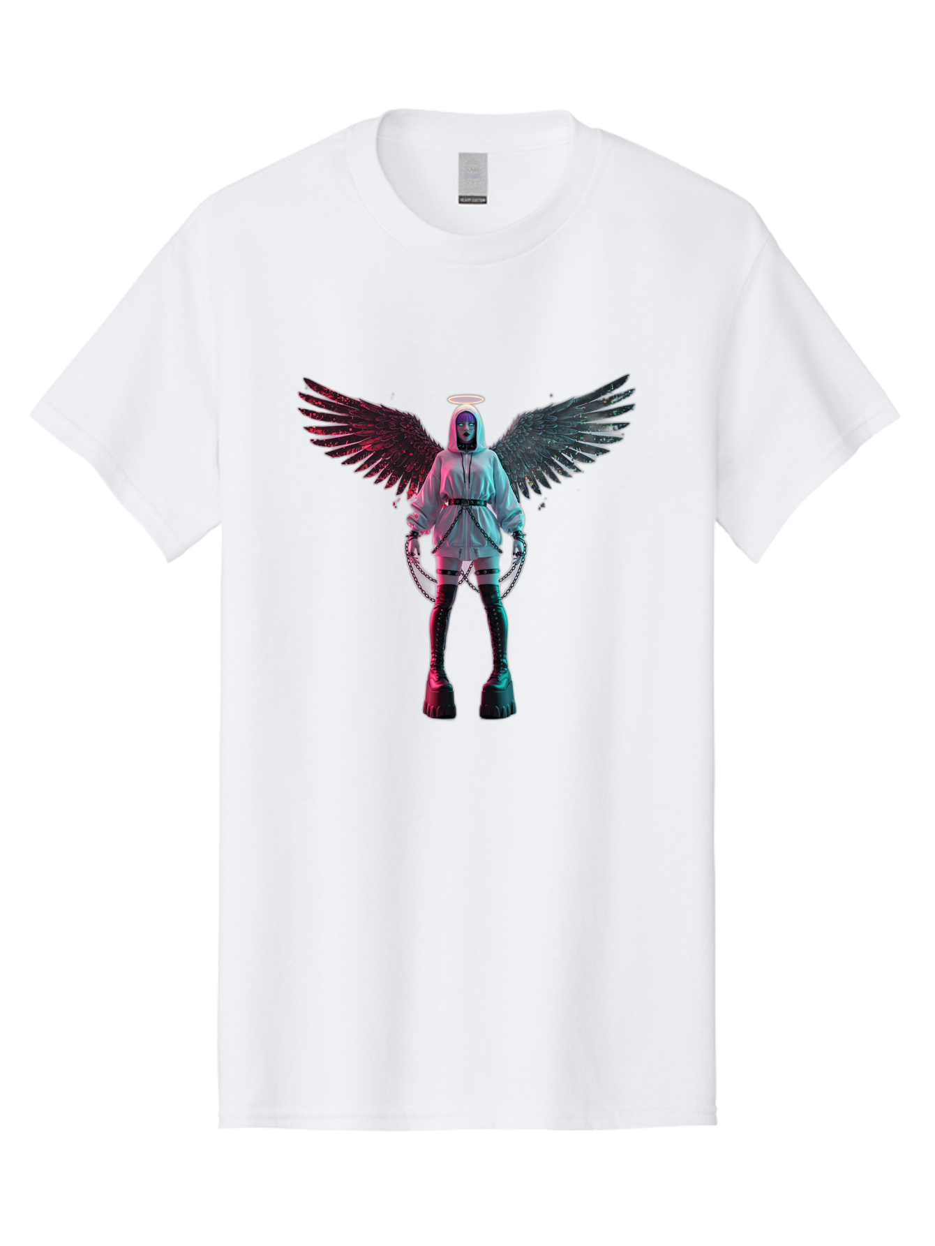 Angel-With-Chains Men'S Graphic Tee, 100% Cotton, Comfortable Casual Summer Wear, Machine Washable, Vintage Camera, Old Camera, Antique Camera, Black Camera, Classic Photography, Photography Equipment, Nostalgic Device, Film Camera, Camera Art Bal694