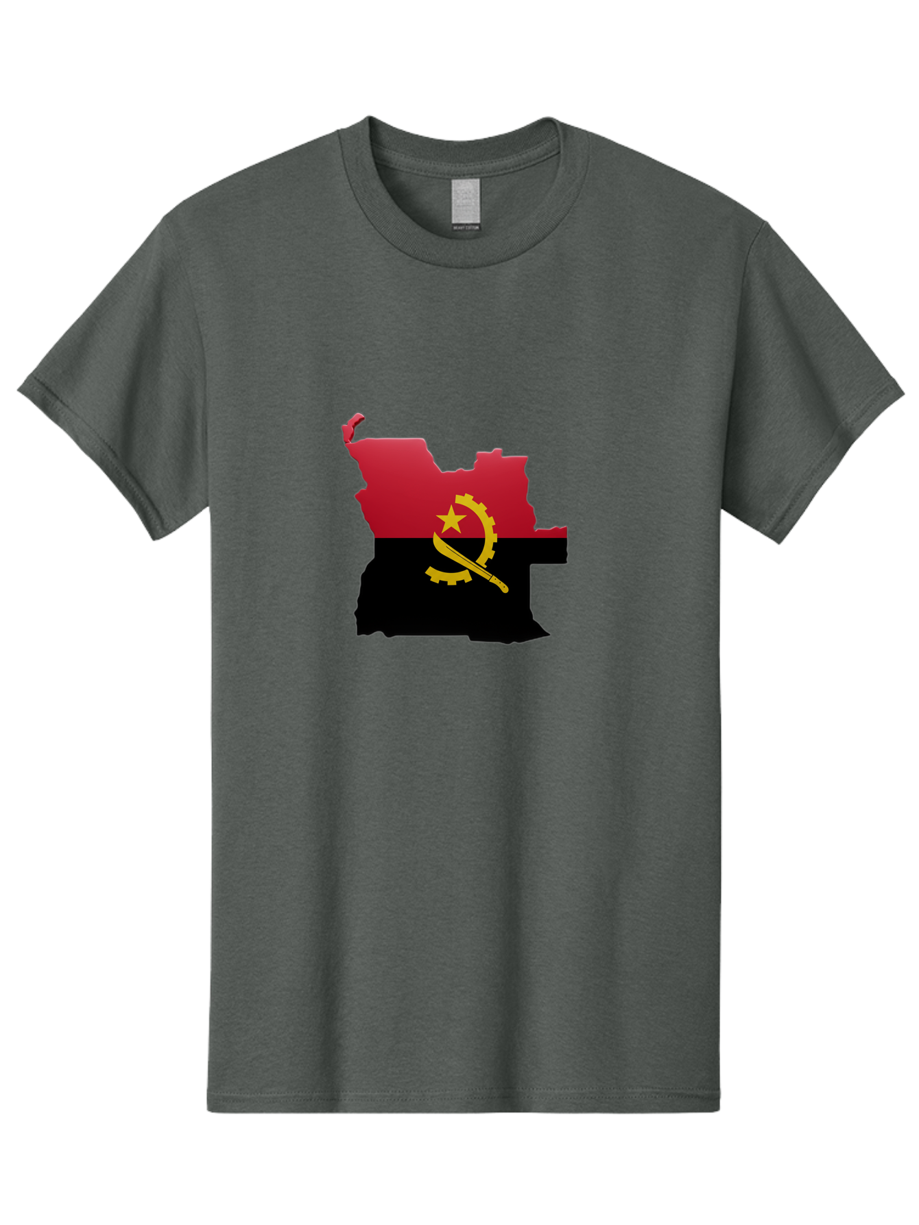 Angola-Map-Flag Men'S Graphic Tee, 100% Cotton, Comfortable Casual Summer Wear, Machine Washable, Vintage Camera, Old Camera, Antique Camera, Black Camera, Classic Photography, Photography Equipment, Nostalgic Device, Film Camera, Camera Art Bal695