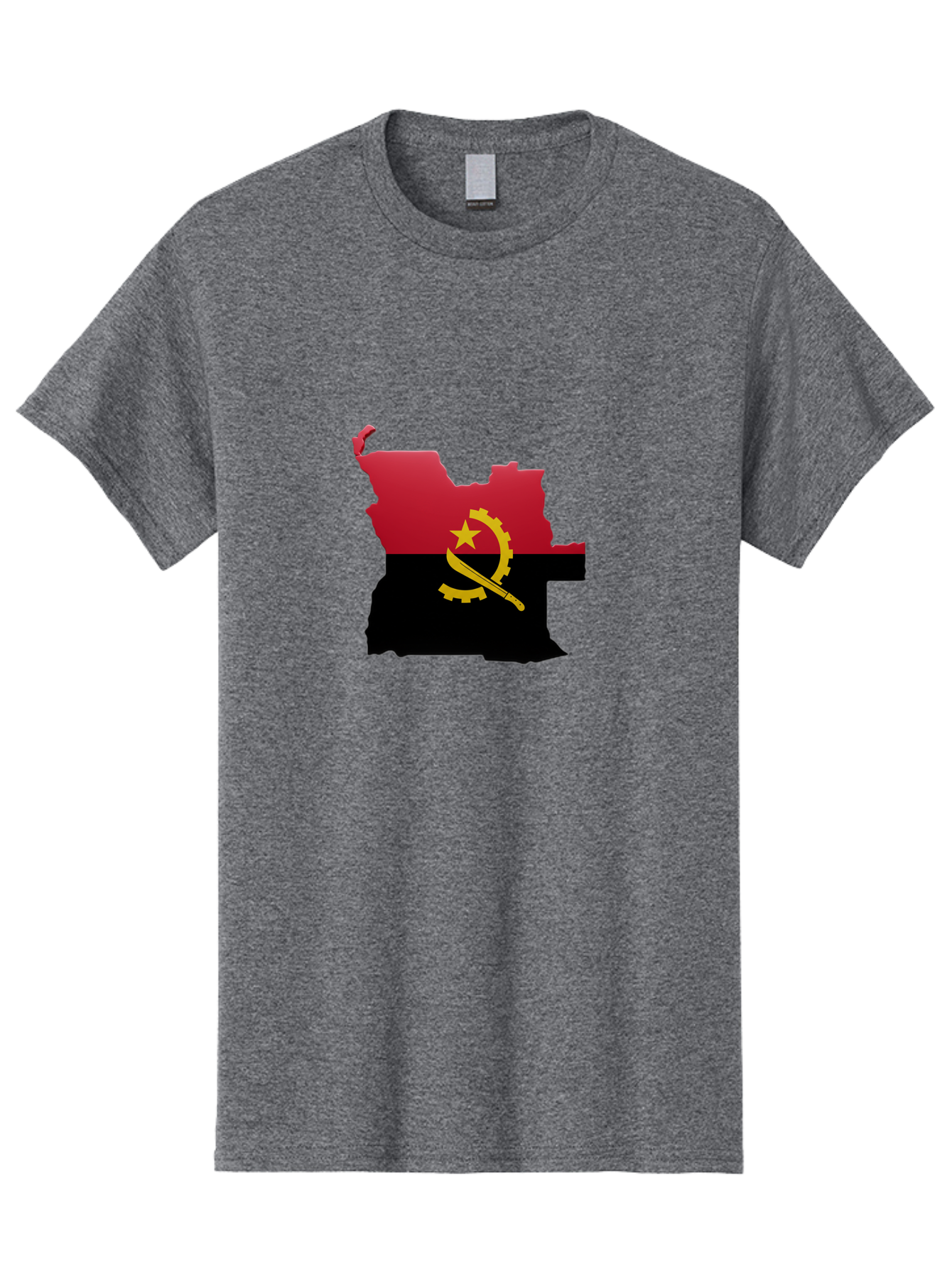 Angola-Map-Flag Men'S Graphic Tee, 100% Cotton, Comfortable Casual Summer Wear, Machine Washable, Vintage Camera, Old Camera, Antique Camera, Black Camera, Classic Photography, Photography Equipment, Nostalgic Device, Film Camera, Camera Art Bal695