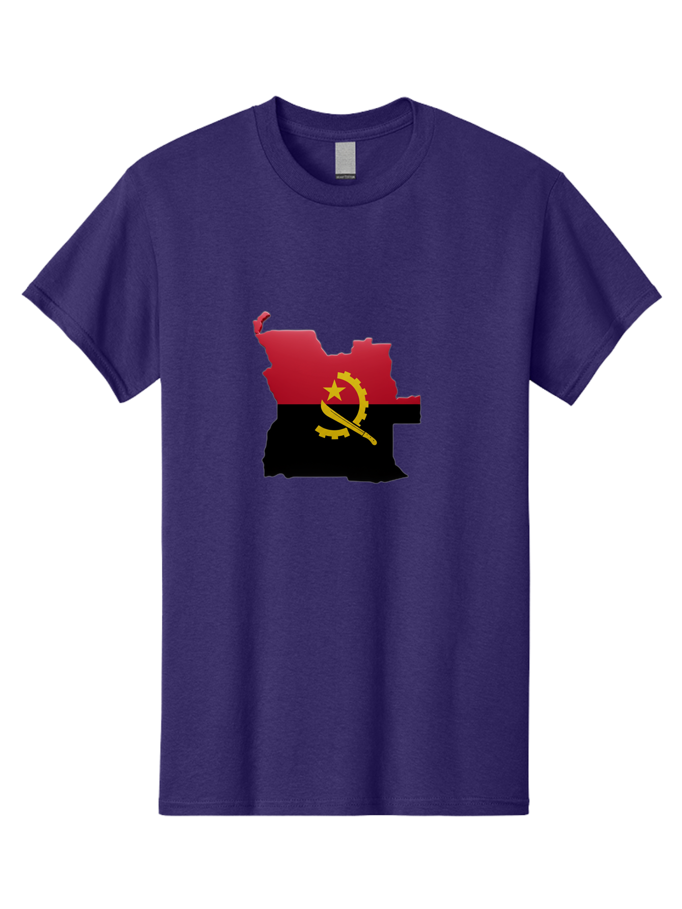 Angola-Map-Flag Men'S Graphic Tee, 100% Cotton, Comfortable Casual Summer Wear, Machine Washable, Vintage Camera, Old Camera, Antique Camera, Black Camera, Classic Photography, Photography Equipment, Nostalgic Device, Film Camera, Camera Art Bal695