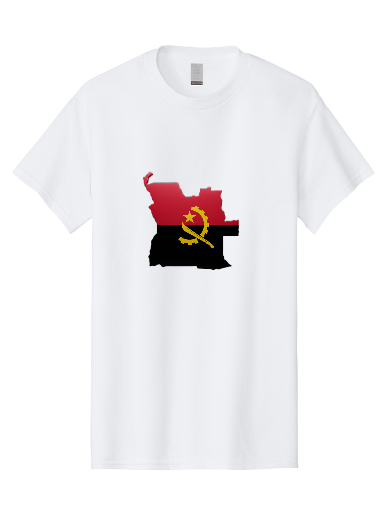 Angola-Map-Flag Men'S Graphic Tee, 100% Cotton, Comfortable Casual Summer Wear, Machine Washable, Vintage Camera, Old Camera, Antique Camera, Black Camera, Classic Photography, Photography Equipment, Nostalgic Device, Film Camera, Camera Art Bal695