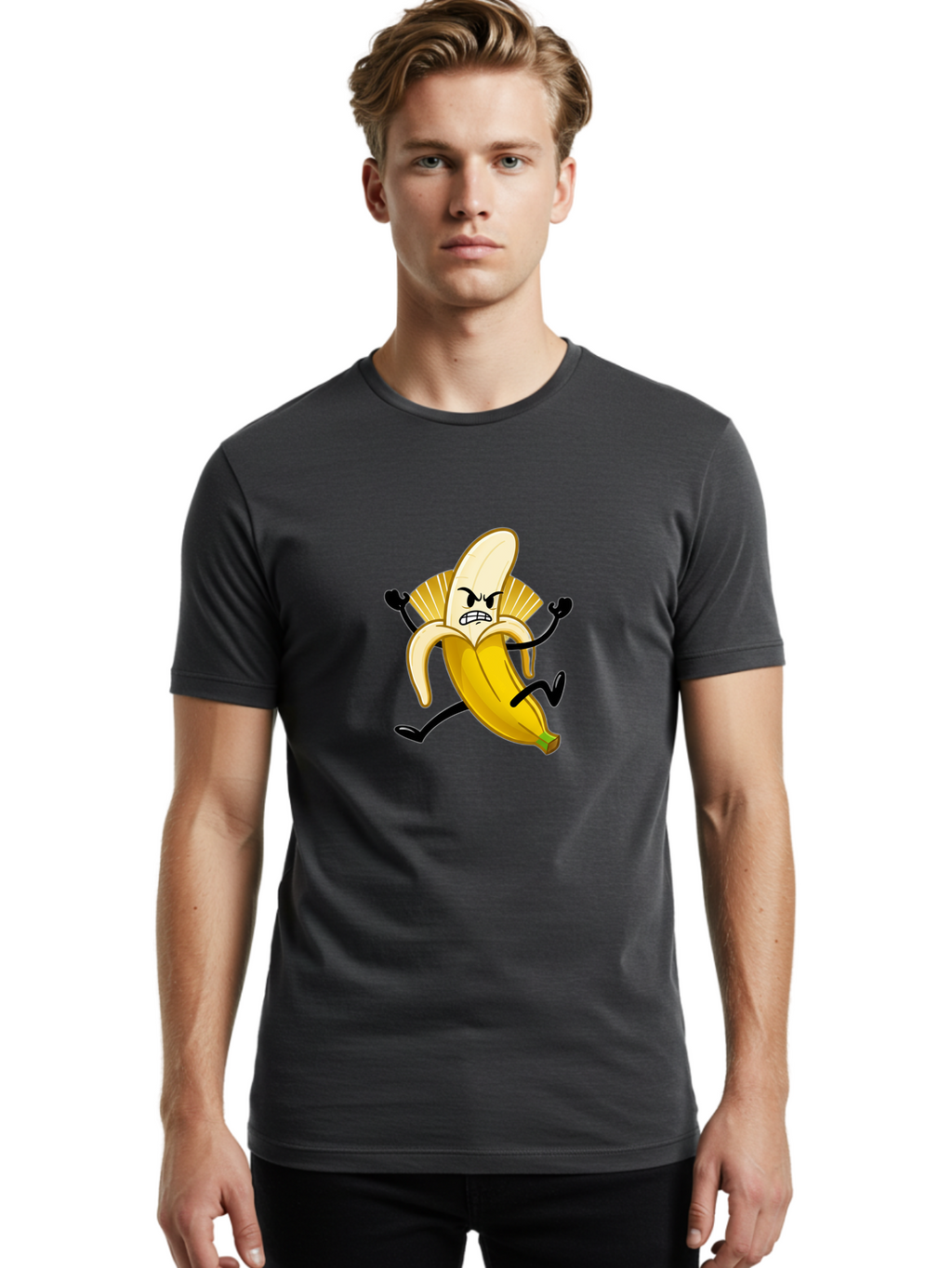 Angry-Banana Men'S Graphic Tee, 100% Cotton, Comfortable Casual Summer Wear, Machine Washable, Vintage Camera, Old Camera, Antique Camera, Black Camera, Classic Photography, Photography Equipment, Nostalgic Device, Film Camera, Camera Art Bal697