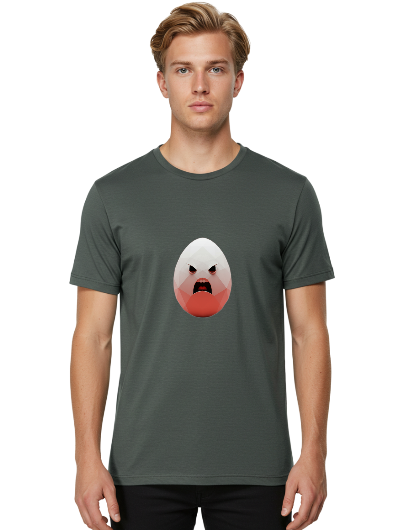 Angry-Egg-1 Men'S Graphic Tee, 100% Cotton, Comfortable Casual Summer Wear, Machine Washable, Vintage Camera, Old Camera, Antique Camera, Black Camera, Classic Photography, Photography Equipment, Nostalgic Device, Film Camera, Camera Art Bal698