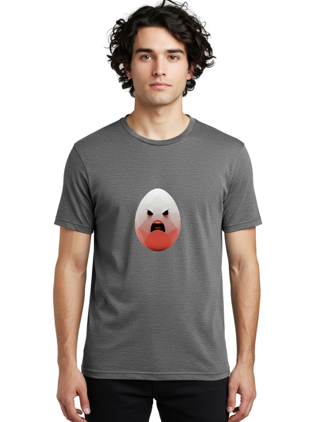 Angry-Egg-1 Men'S Graphic Tee, 100% Cotton, Comfortable Casual Summer Wear, Machine Washable, Vintage Camera, Old Camera, Antique Camera, Black Camera, Classic Photography, Photography Equipment, Nostalgic Device, Film Camera, Camera Art Bal698