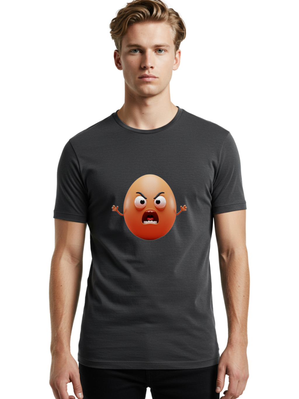 Angry-Egg Men'S Graphic Tee, 100% Cotton, Comfortable Casual Summer Wear, Machine Washable, Vintage Camera, Old Camera, Antique Camera, Black Camera, Classic Photography, Photography Equipment, Nostalgic Device, Film Camera, Camera Art Bal699