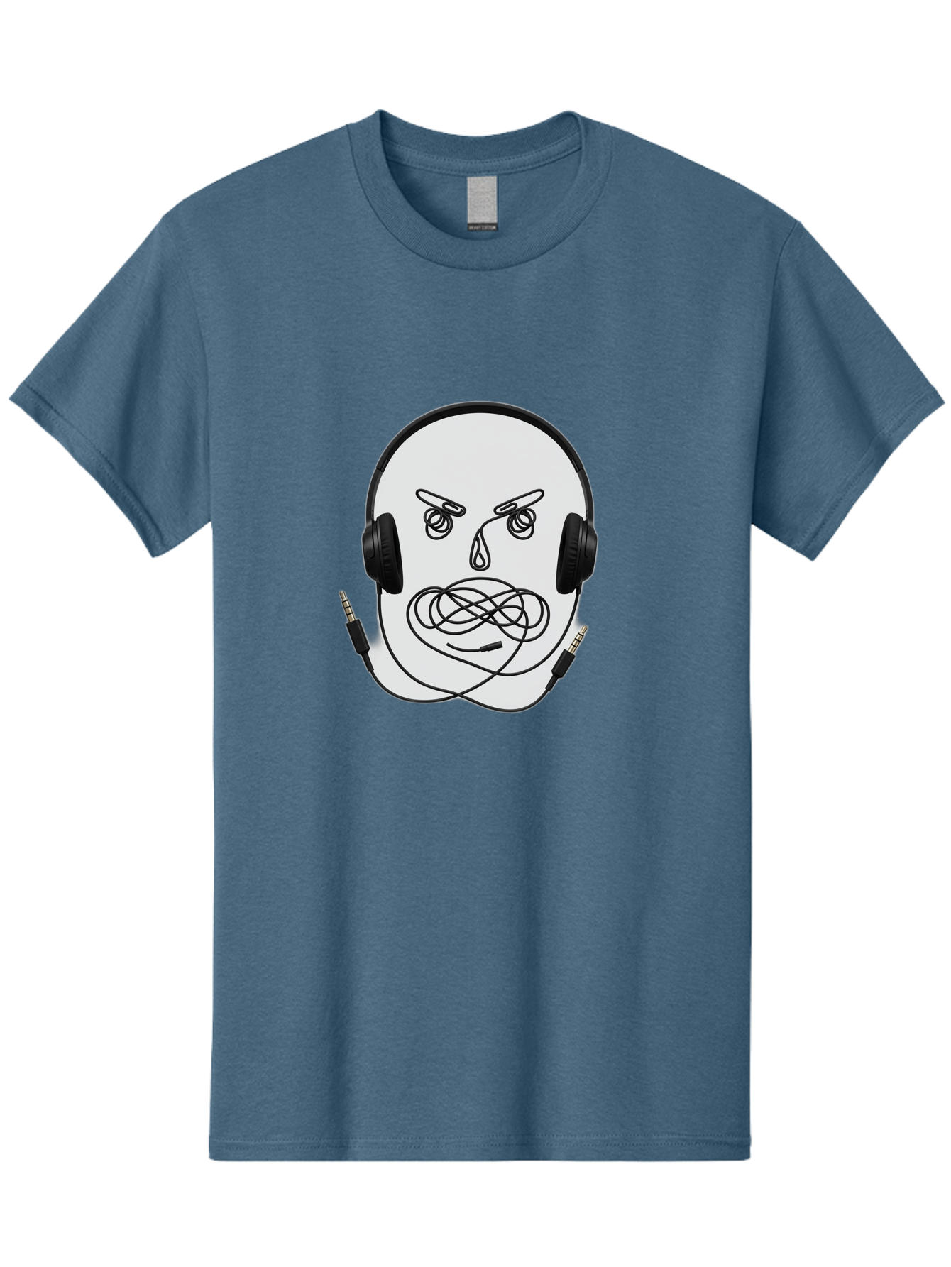 Angry-Headphones-User Men'S Graphic Tee, 100% Cotton, Comfortable Casual Summer Wear, Machine Washable, Vintage Camera, Old Camera, Antique Camera, Black Camera, Classic Photography, Photography Equipment, Nostalgic Device, Film Camera, Bal700
