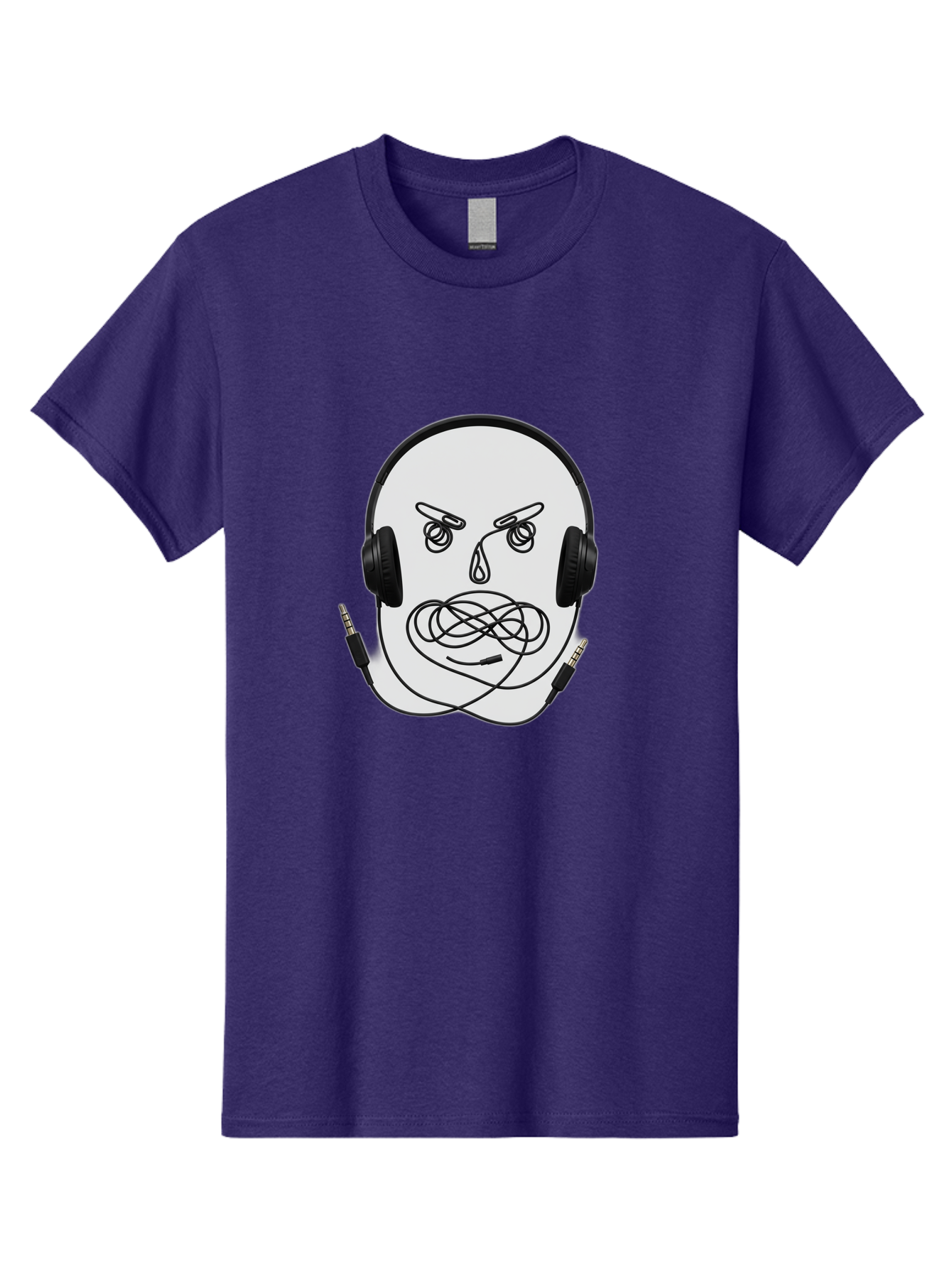 Angry-Headphones-User Men'S Graphic Tee, 100% Cotton, Comfortable Casual Summer Wear, Machine Washable, Vintage Camera, Old Camera, Antique Camera, Black Camera, Classic Photography, Photography Equipment, Nostalgic Device, Film Camera, Bal700
