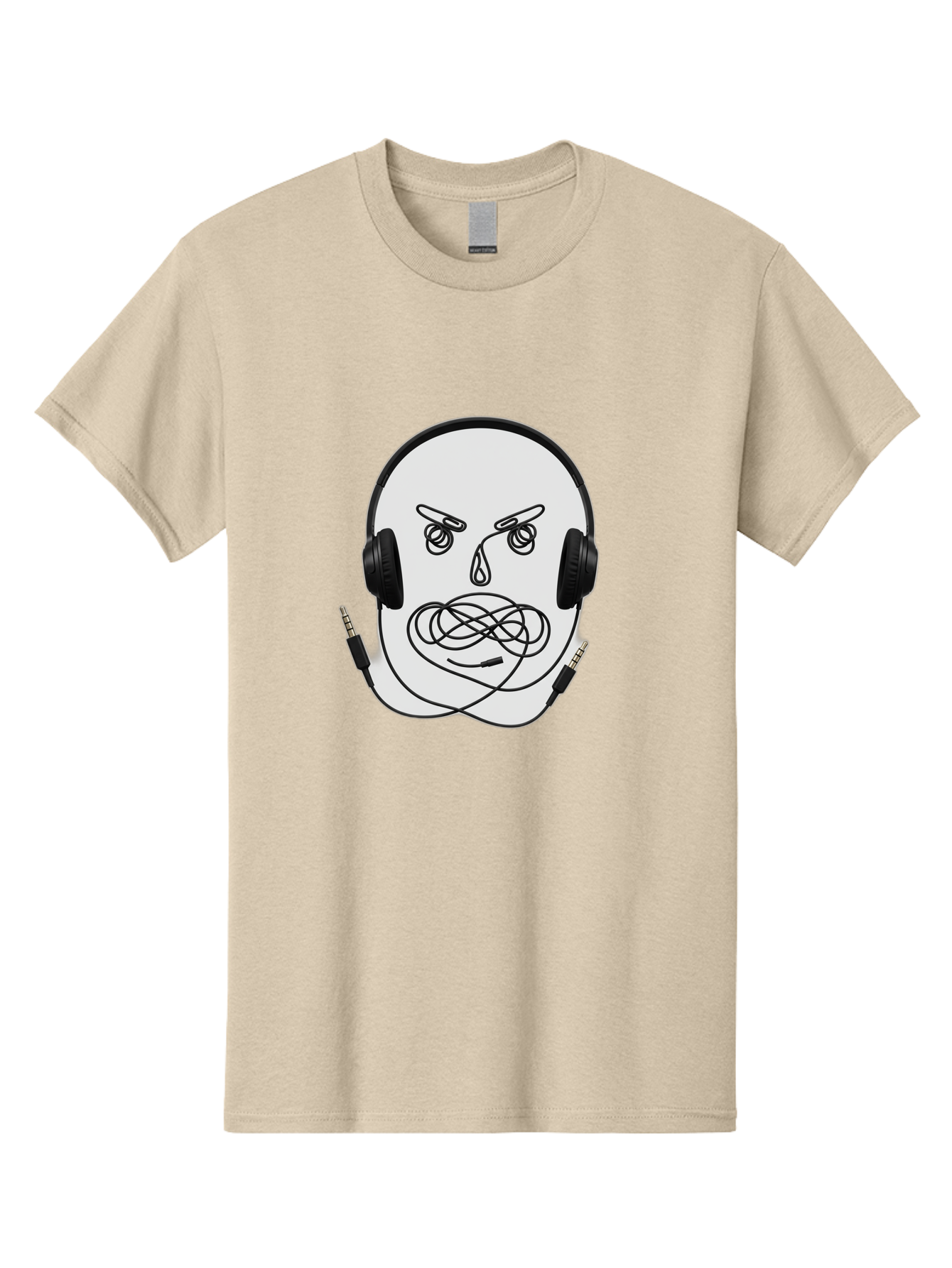 Angry-Headphones-User Men'S Graphic Tee, 100% Cotton, Comfortable Casual Summer Wear, Machine Washable, Vintage Camera, Old Camera, Antique Camera, Black Camera, Classic Photography, Photography Equipment, Nostalgic Device, Film Camera, Bal700
