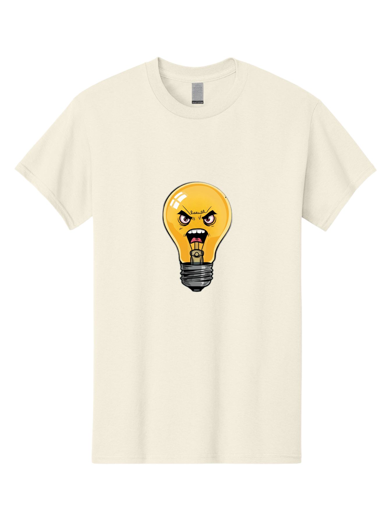 Angry-Light-Bulb-1 Men'S Graphic Tee, 100% Cotton, Comfortable Casual Summer Wear, Machine Washable, Vintage Camera, Old Camera, Antique Camera, Black Camera, Classic Photography, Photography Equipment, Nostalgic Device, Film Camera, Bal702
