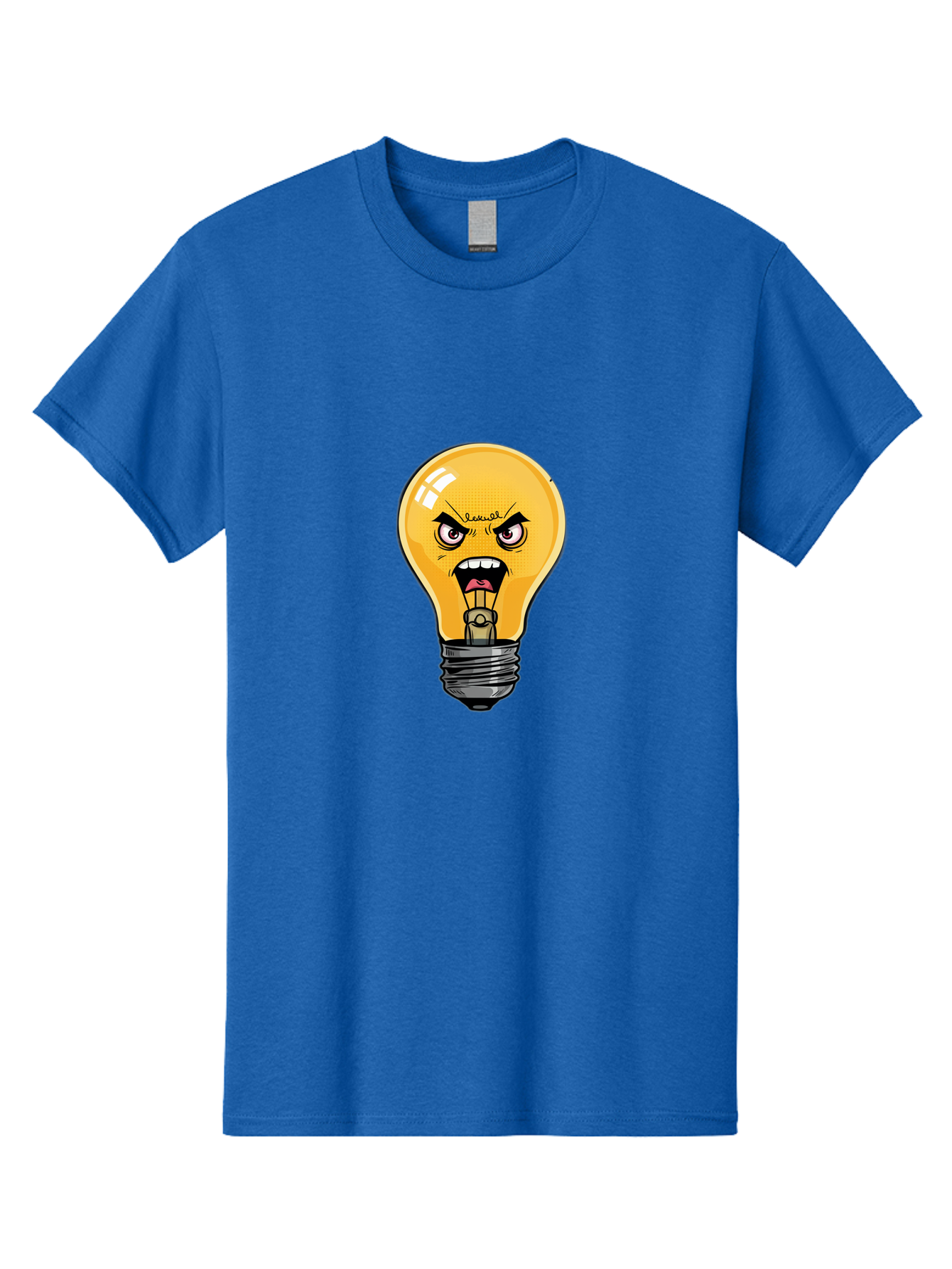 Angry-Light-Bulb-1 Men'S Graphic Tee, 100% Cotton, Comfortable Casual Summer Wear, Machine Washable, Vintage Camera, Old Camera, Antique Camera, Black Camera, Classic Photography, Photography Equipment, Nostalgic Device, Film Camera, Bal702