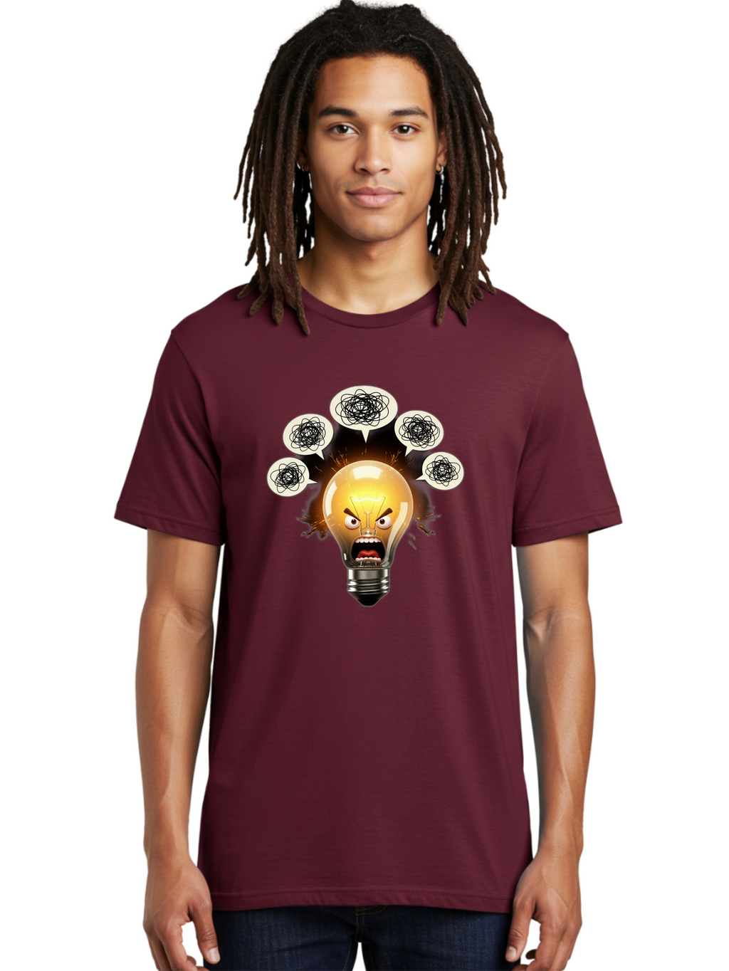 Angry-Light-Bulb Men'S Graphic Tee, 100% Cotton, Comfortable Casual Summer Wear, Machine Washable, Vintage Camera, Old Camera, Antique Camera, Black Camera, Classic Photography, Photography Equipment, Nostalgic Device, Film Camera, Camera Art Bal703