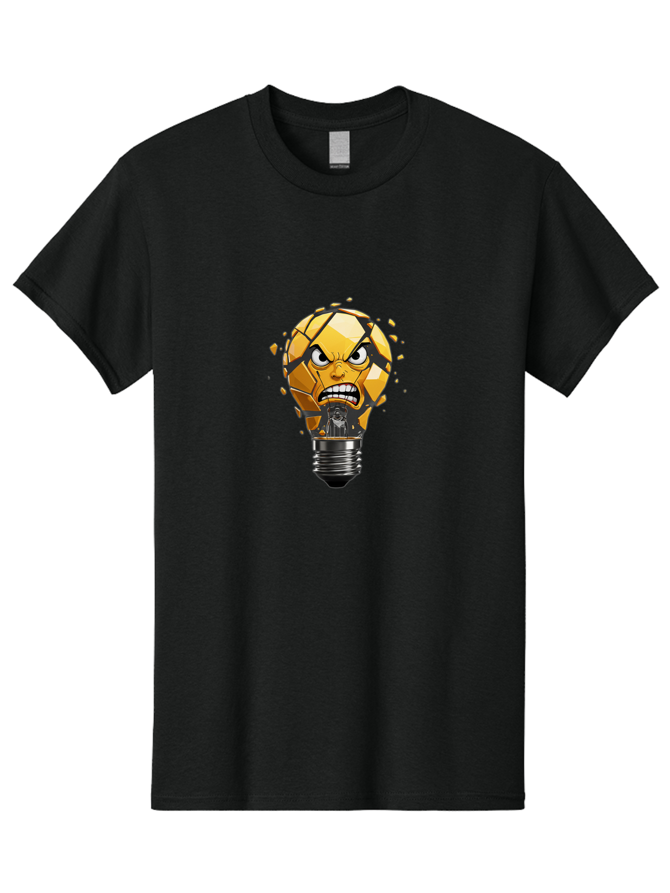Angry-Lightbulb Men'S Graphic Tee, 100% Cotton, Comfortable Casual Summer Wear, Machine Washable, Vintage Camera, Old Camera, Antique Camera, Black Camera, Classic Photography, Photography Equipment, Nostalgic Device, Film Camera, Camera Art Bal704