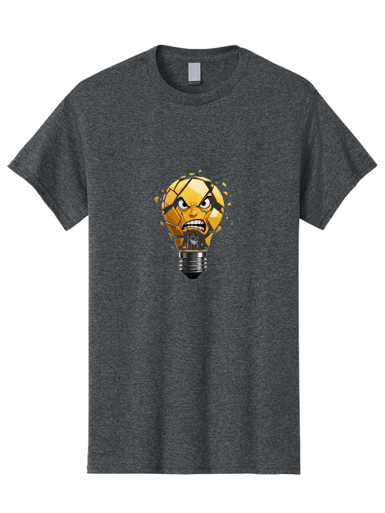 Angry-Lightbulb Men'S Graphic Tee, 100% Cotton, Comfortable Casual Summer Wear, Machine Washable, Vintage Camera, Old Camera, Antique Camera, Black Camera, Classic Photography, Photography Equipment, Nostalgic Device, Film Camera, Camera Art Bal704